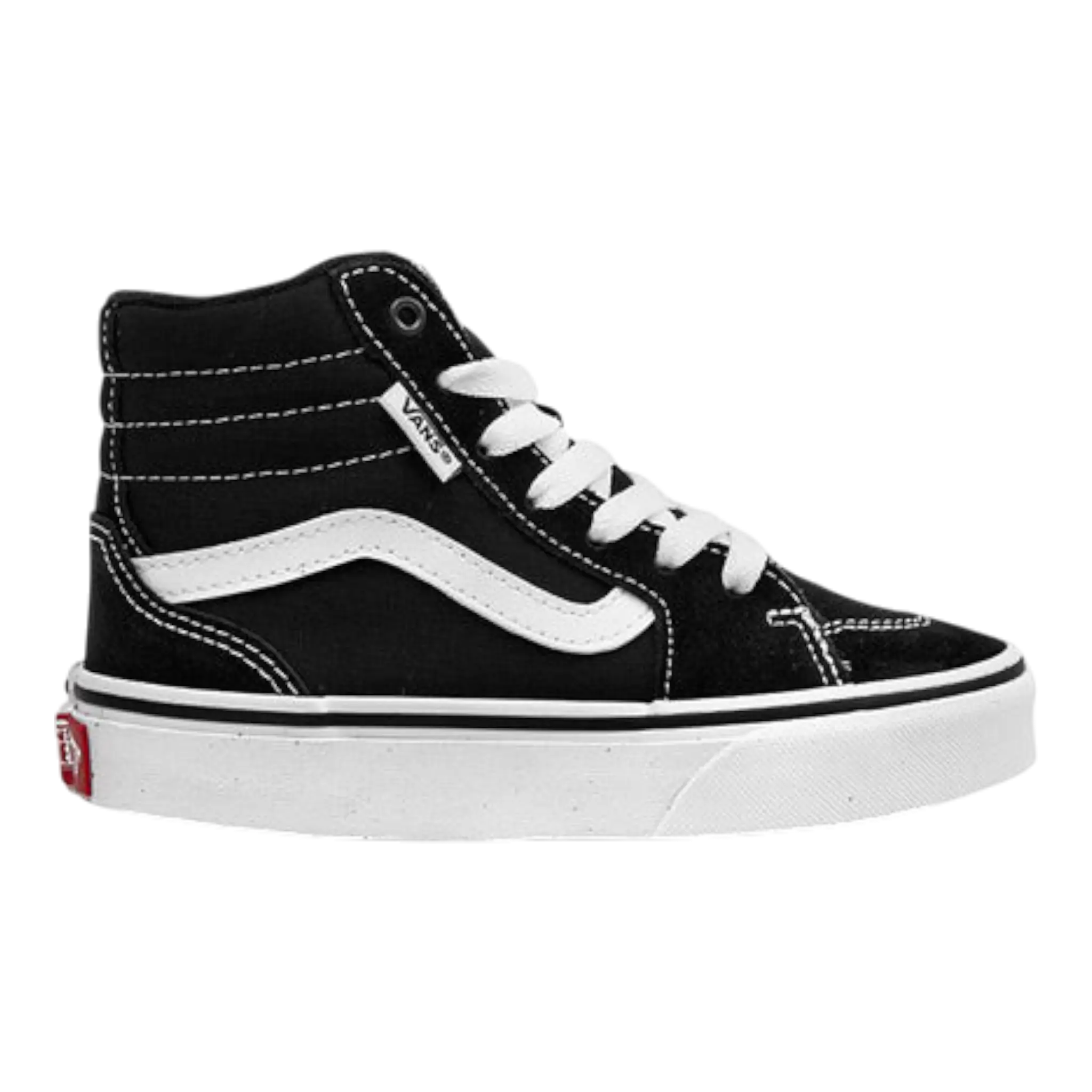 Vans Filmore Hi Men’s Skate Shoes – Black/White Vans