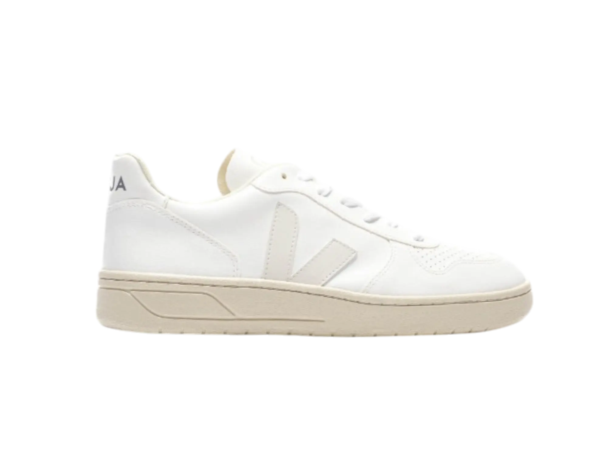 Veja V-10 VX0702892B Sneaker Men's EU 43 White Lace Up Comfort Trainer Shoes.