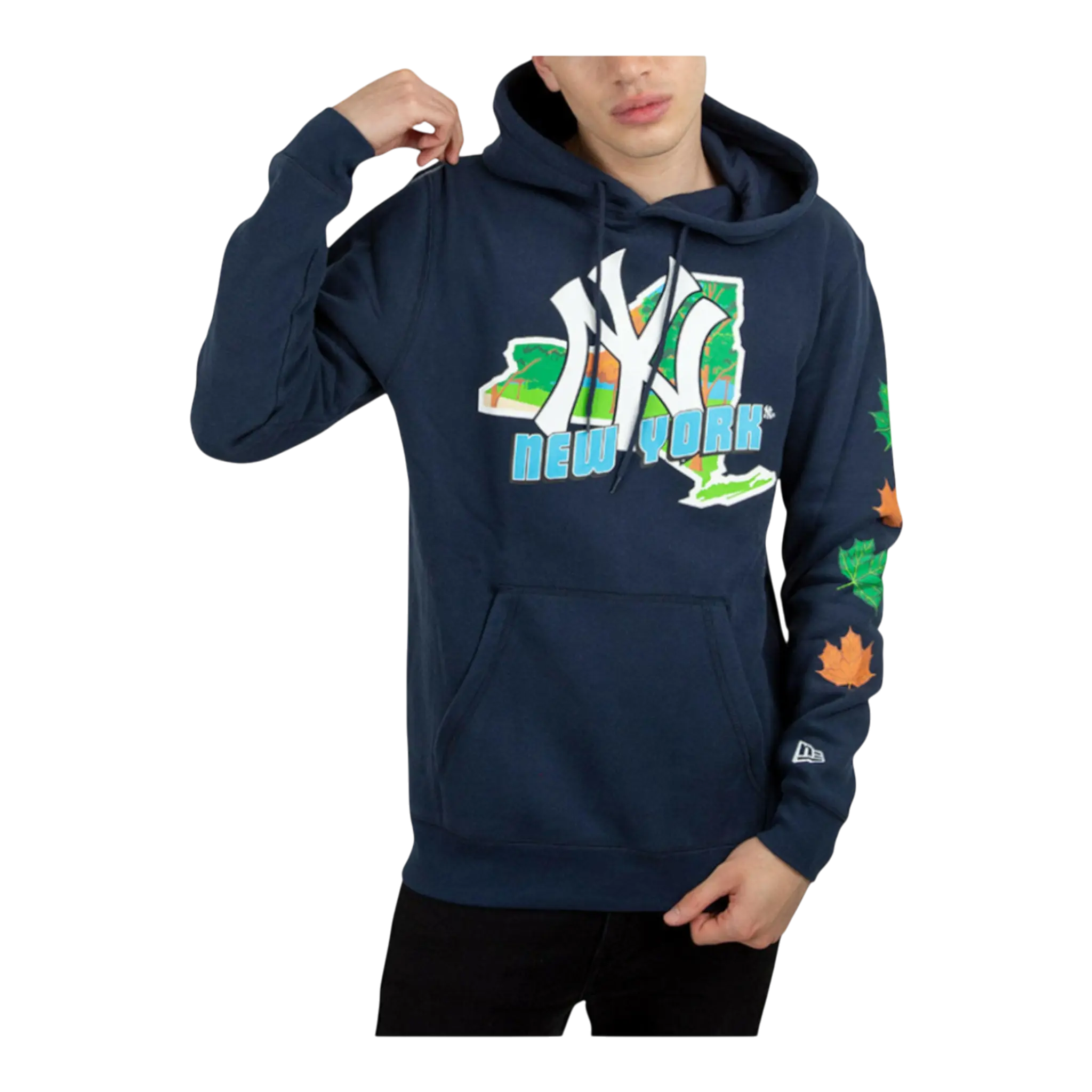 New Era MLB New York Yankees Stateview Pull-Over Hoodie New Era