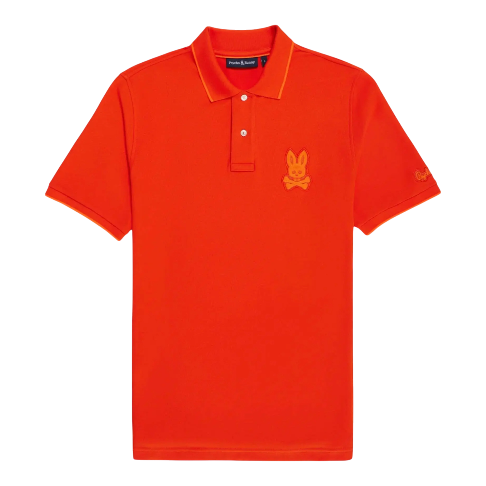 Psycho Bunny Cleveland Chainstitch Pique Polo Men's Shirt Psycho Bunny