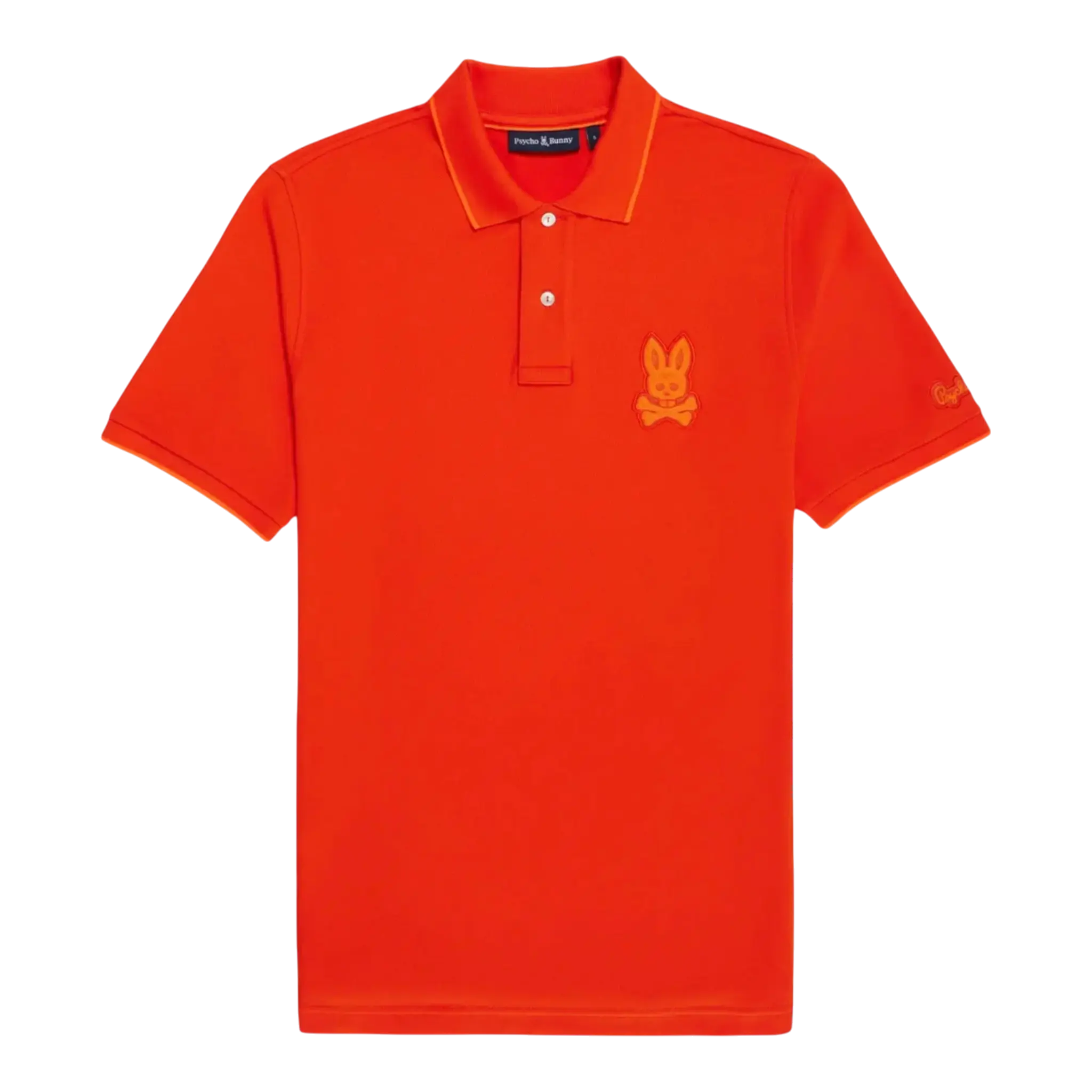 Psycho Bunny Cleveland Chainstitch Pique Polo Men's Shirt Psycho Bunny