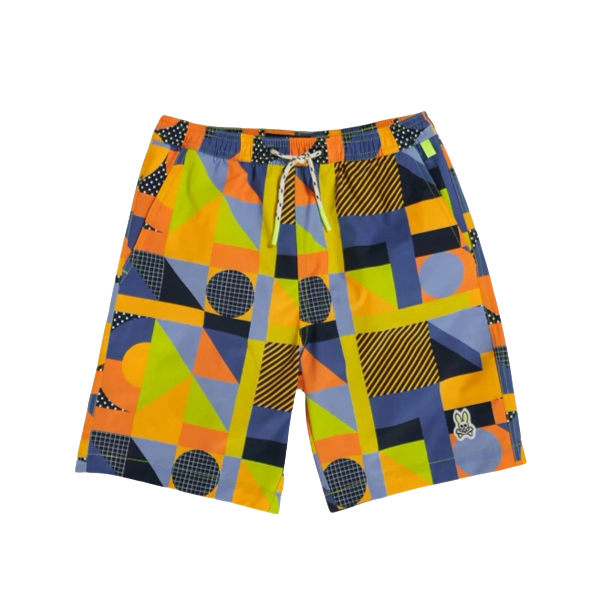 Psycho Bunny Henry Deco Kids' Swim Trunks Psycho Bunny
