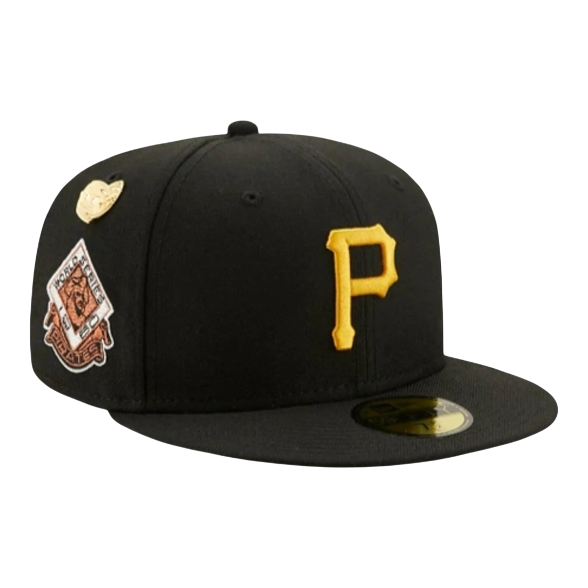 New Era 59Fifty MLB Pittsburgh Pirates 1960 Logo History Fitted Hat New Era