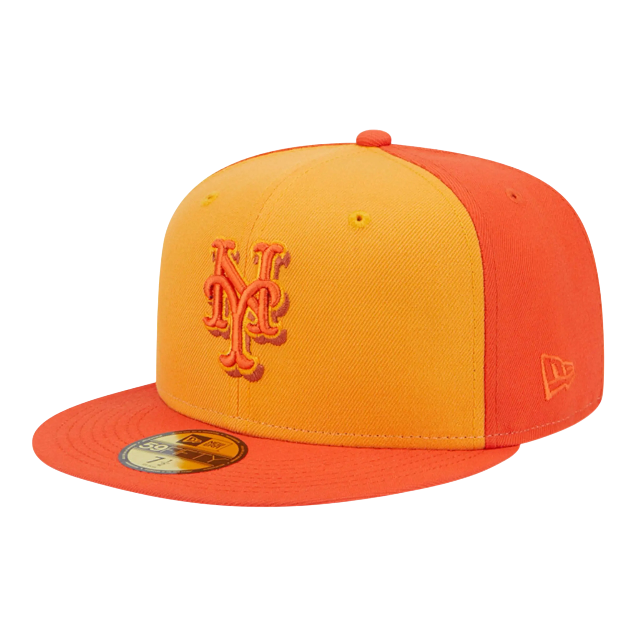 New Era 59Fifty MLB New York Mets Tri-Tone Team Fitted Hat New Era