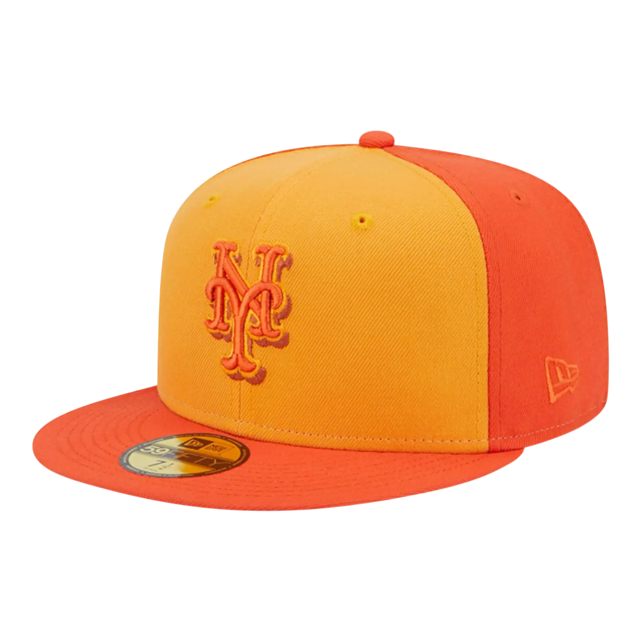 New Era 59Fifty MLB New York Mets Tri-Tone Team Fitted Hat New Era