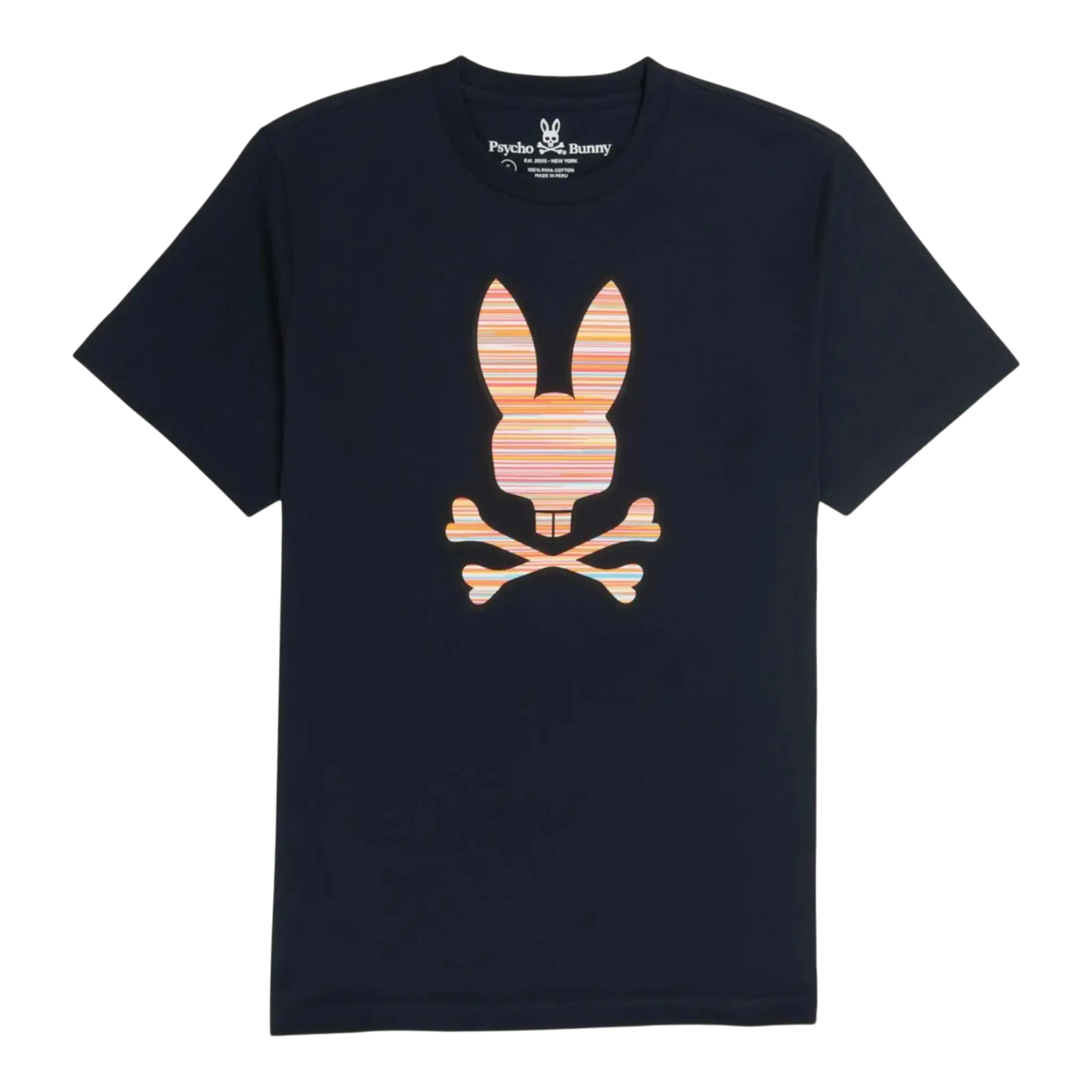 Psycho Bunny Newell Graphic Men's Big and Tall Tee Shirt Psycho Bunny