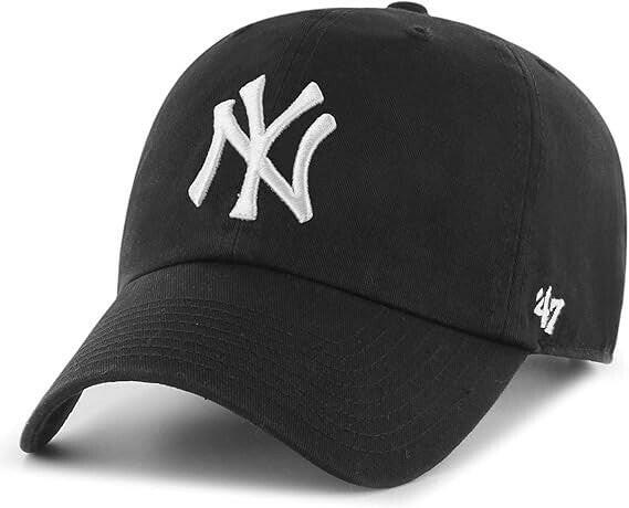 47 Brand New York Yankees MLB Clean Up Adjustable Strapback.