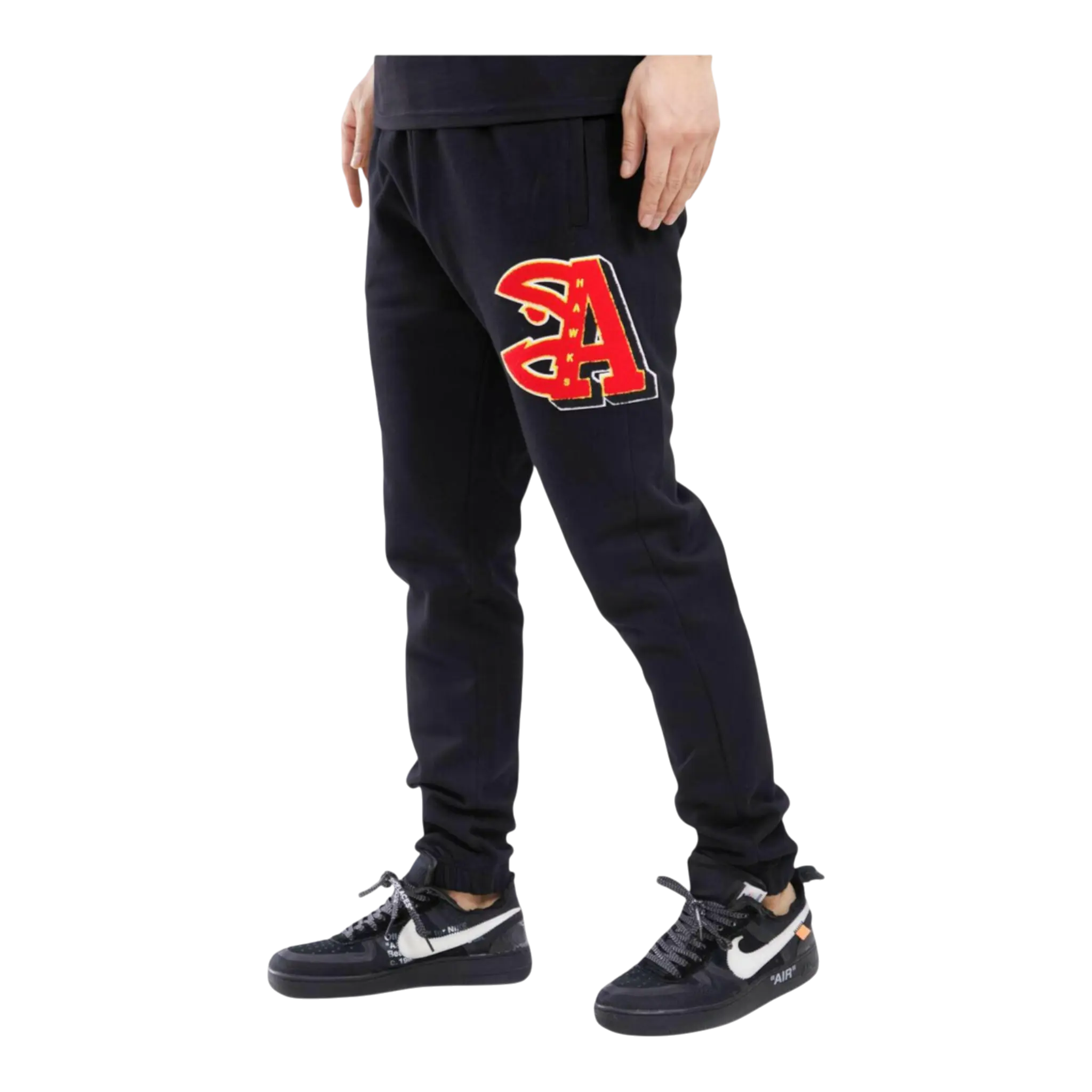 Pro Standard NBA Atlanta Hawks Mash Up Logo Men's Sweatpants Pro Standard
