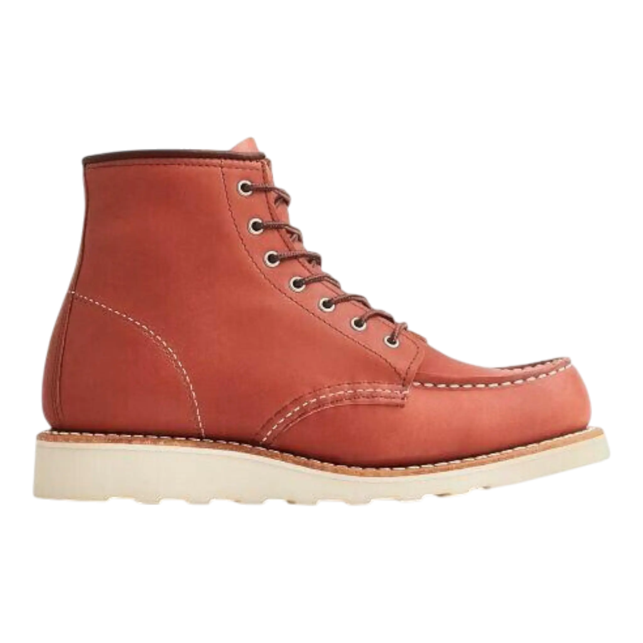 Red Wing Heritage Classic 3425 Women's Auburn Leather Moc Toe 6-Inch Ankle Boots Red Wing Shoes
