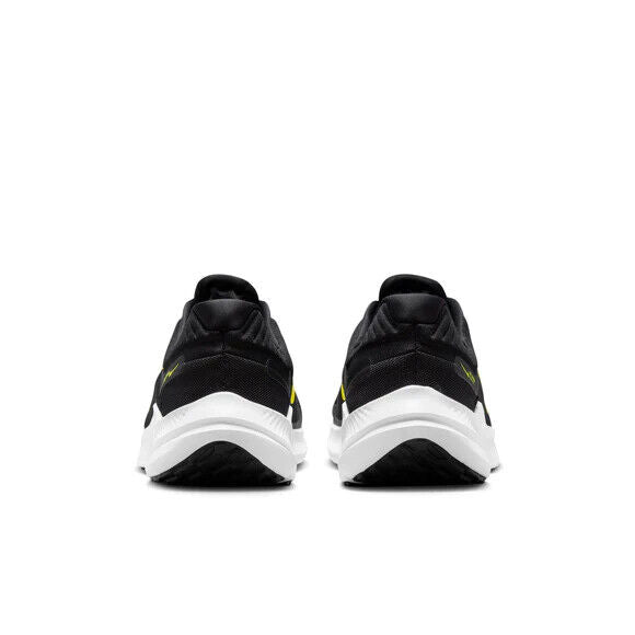 Nike Quest 5 Sneakers Men's Black Yellow White Low Top Running Shoes
