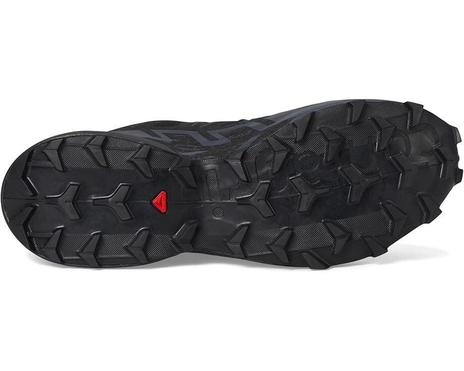 Salomon Speedcross 6 417440 Sneakers Men's Black Red Low Top Trail Running Shoes