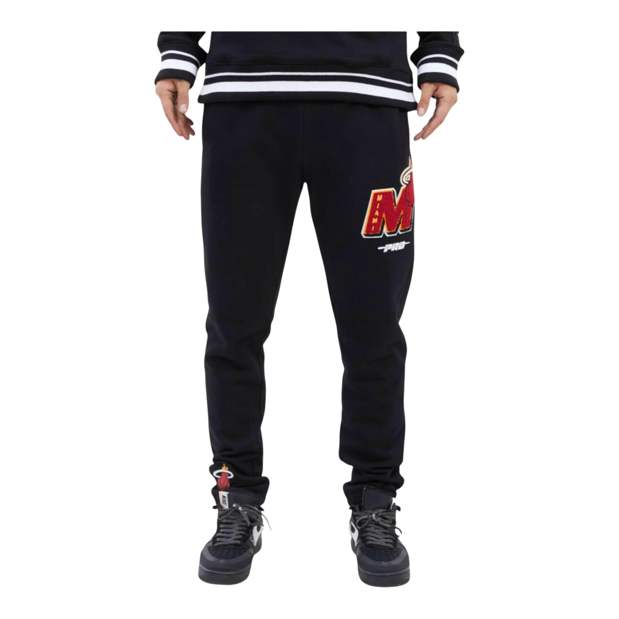 Pro Standard NBA Miami Heat Mash Up Logo Men's Sweatpants Pro Standard