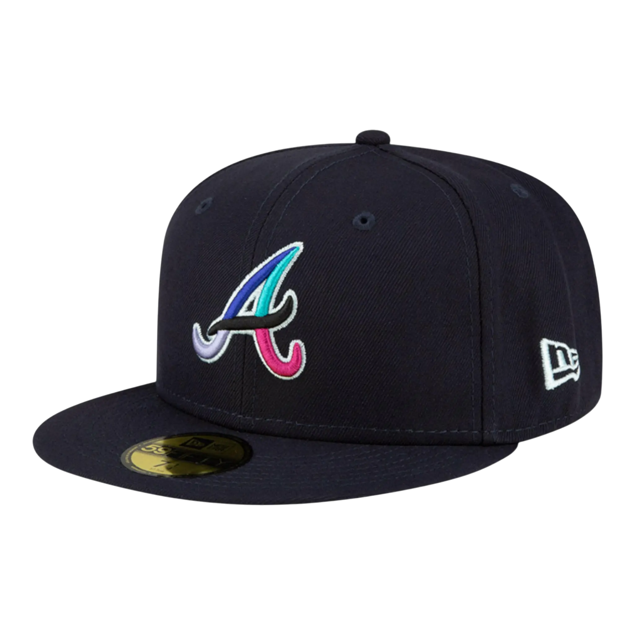 New Era 59Fifty MLB Atlanta Braves Polar Lights Fitted Hat New Era