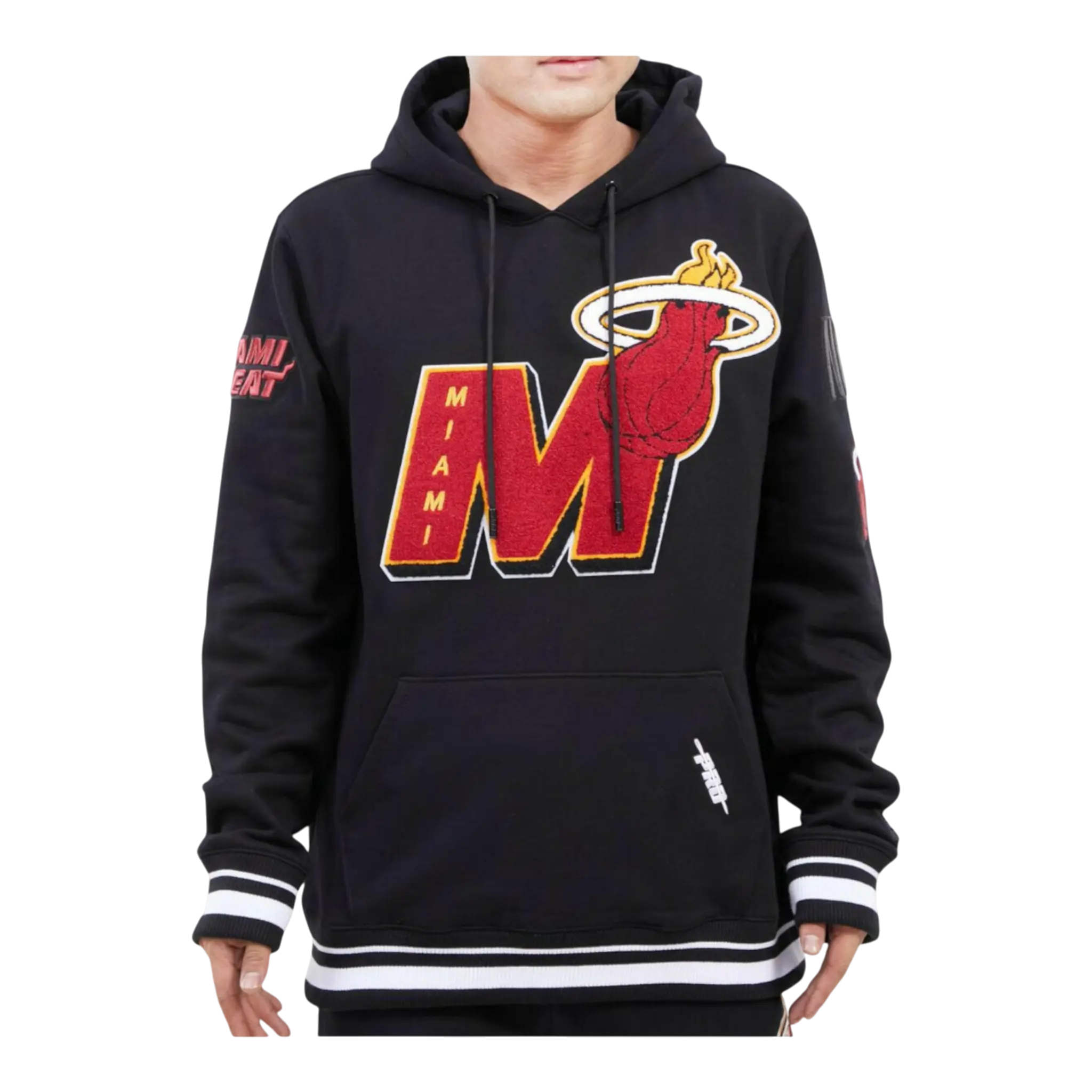Pro Standard NBA Miami Heat Mash Up Logo P/O Men's Hoodie Pro Standard
