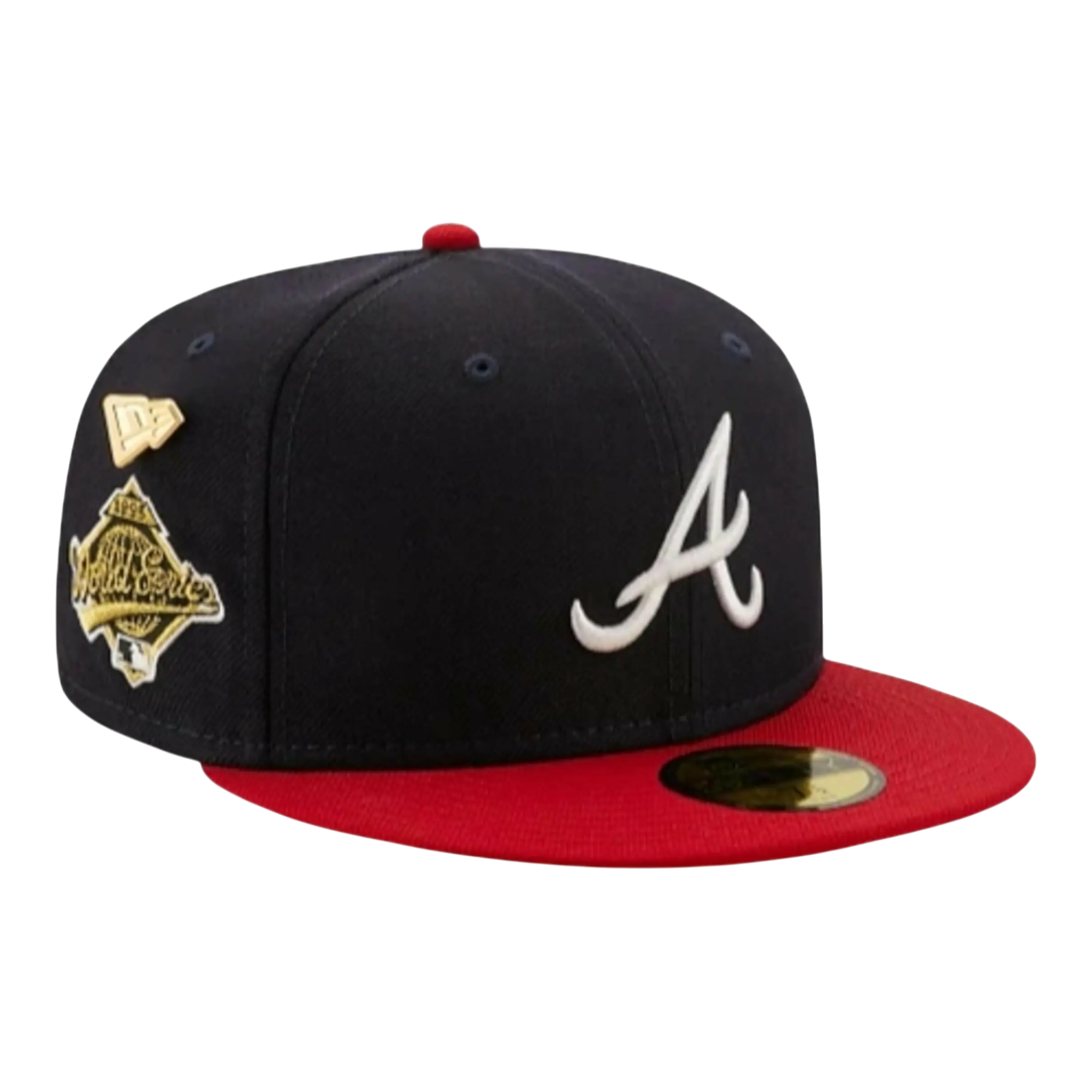 New Era 59Fifty MLB Atlanta Braves 1995 Logo History Fitted Hat New Era