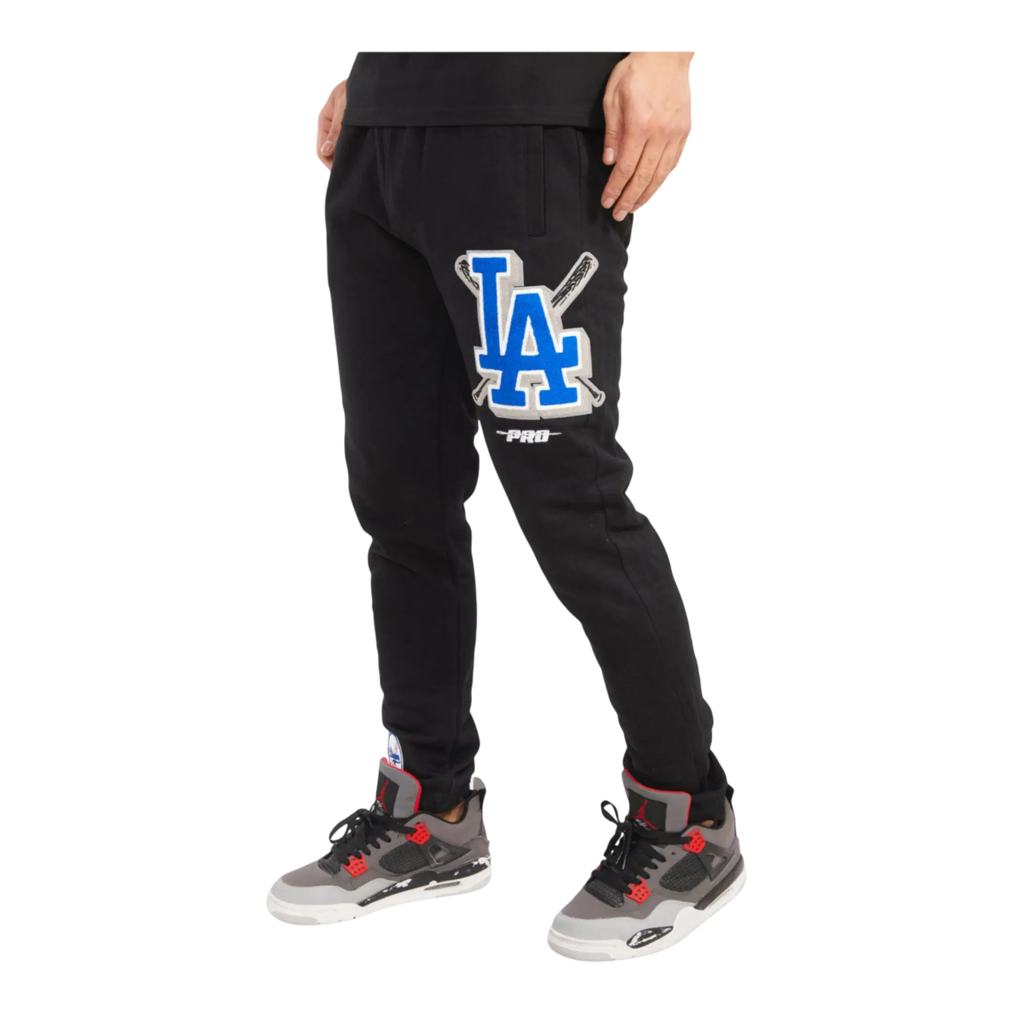 Pro Standard MLB Los Angeles Dodgers Mash Up Logo Men's Sweatpants Pro Standard