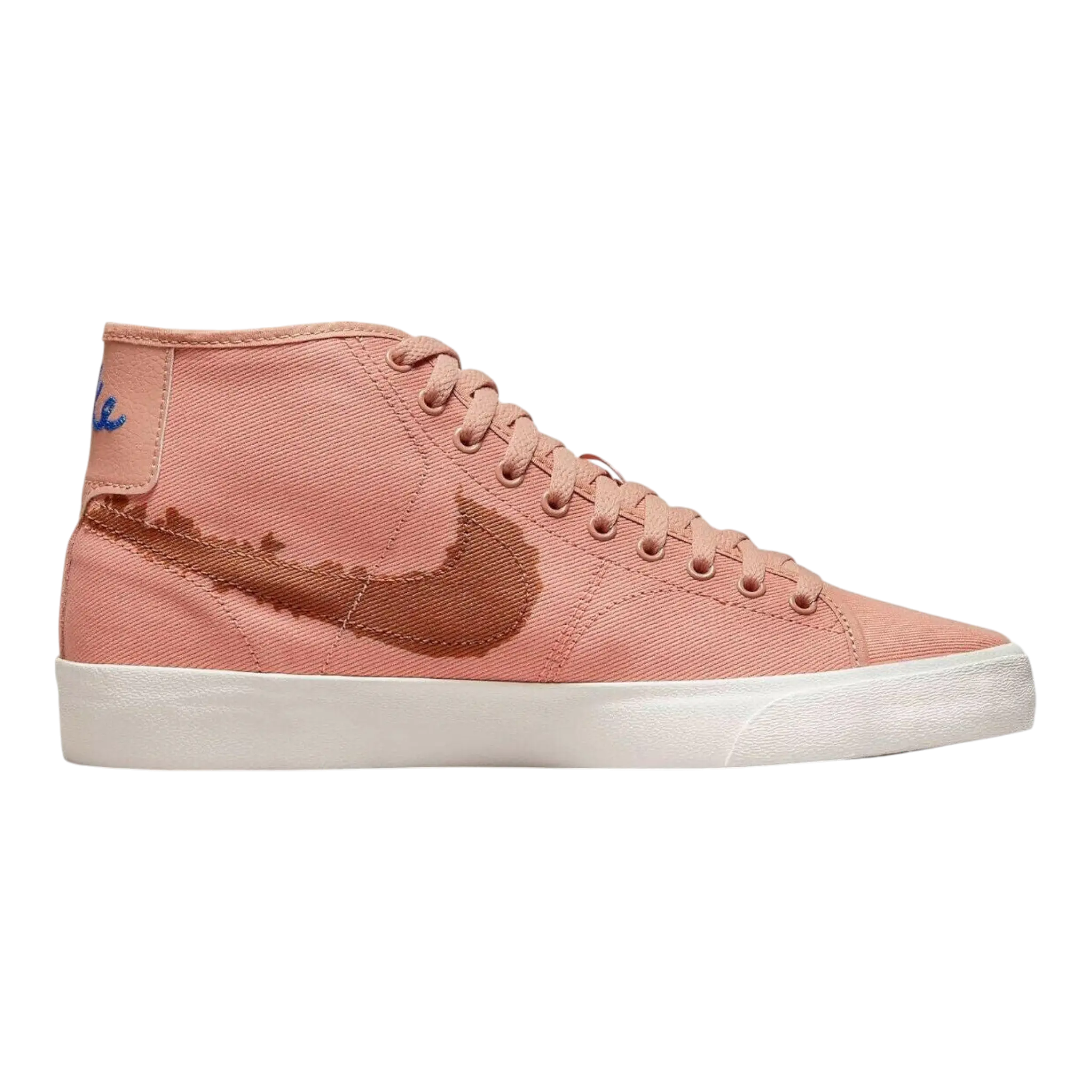 Nike SB Blazer Court Mid Premium Skateboard Shoes Men's Rose Whisper Nike