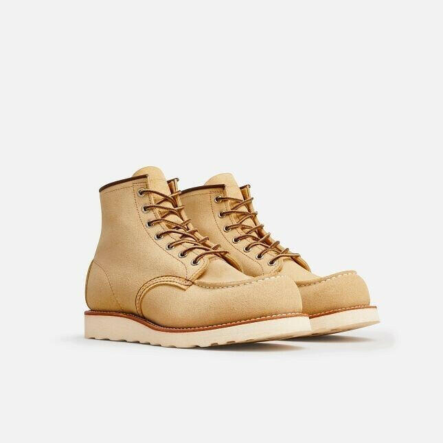 Red Wing Classic Moc 8833 Men's Hawthorne Abilene Leather 6" Lifestyle Boots.