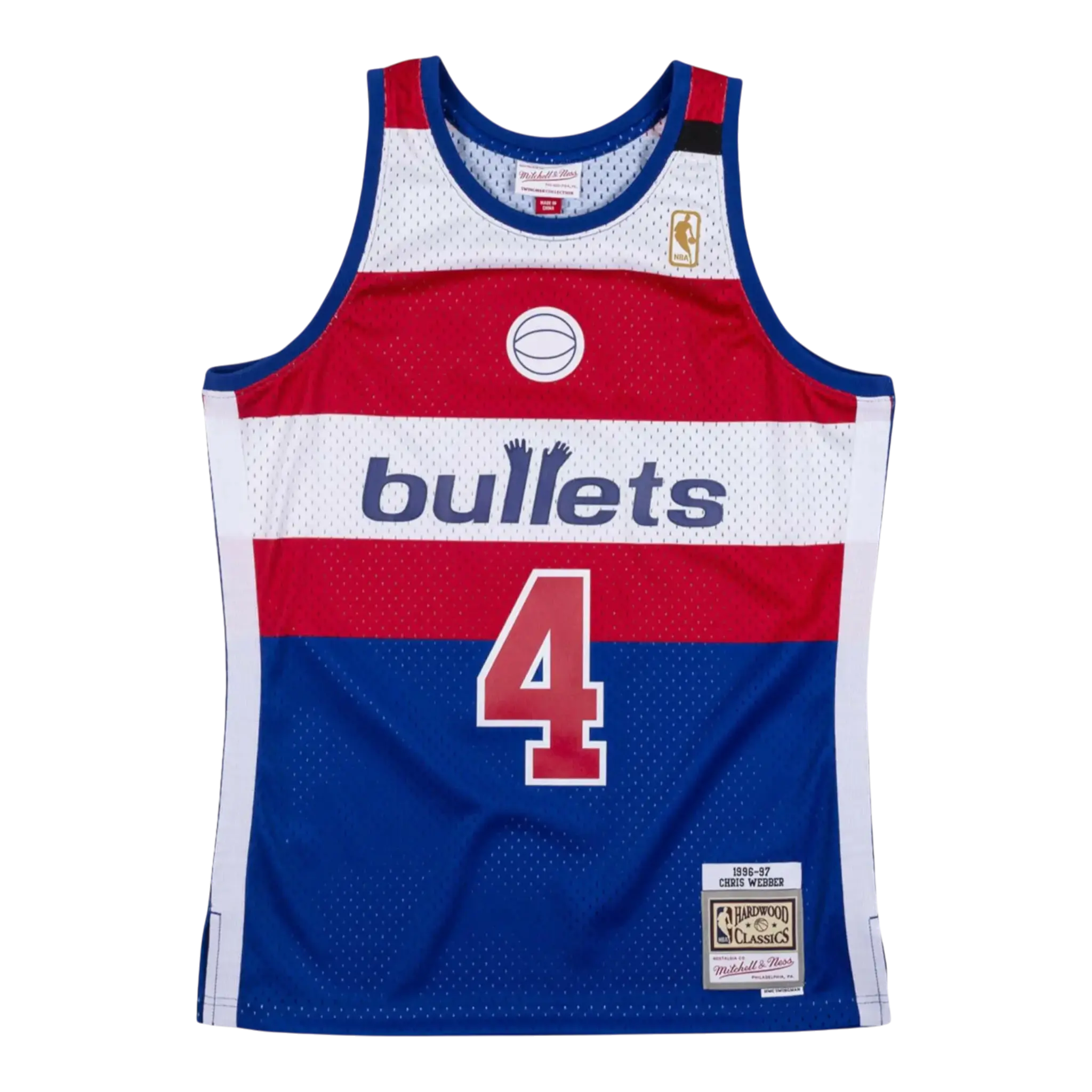 Mitchell & Ness NBA Swingman Washington Bullets 1996-97 Chris Webber Men's Jersey Mitchell & Ness