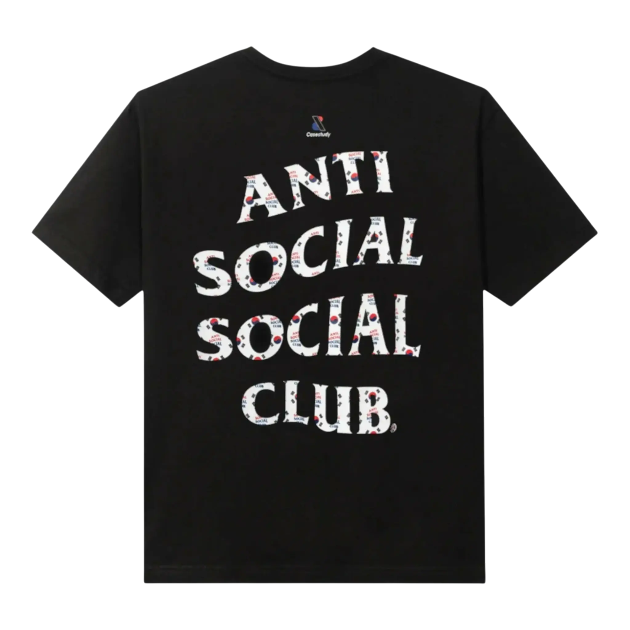 Anti Social Social Club ASSC x Case Study Flag Men T-Shirt Black Anti Social Social Club