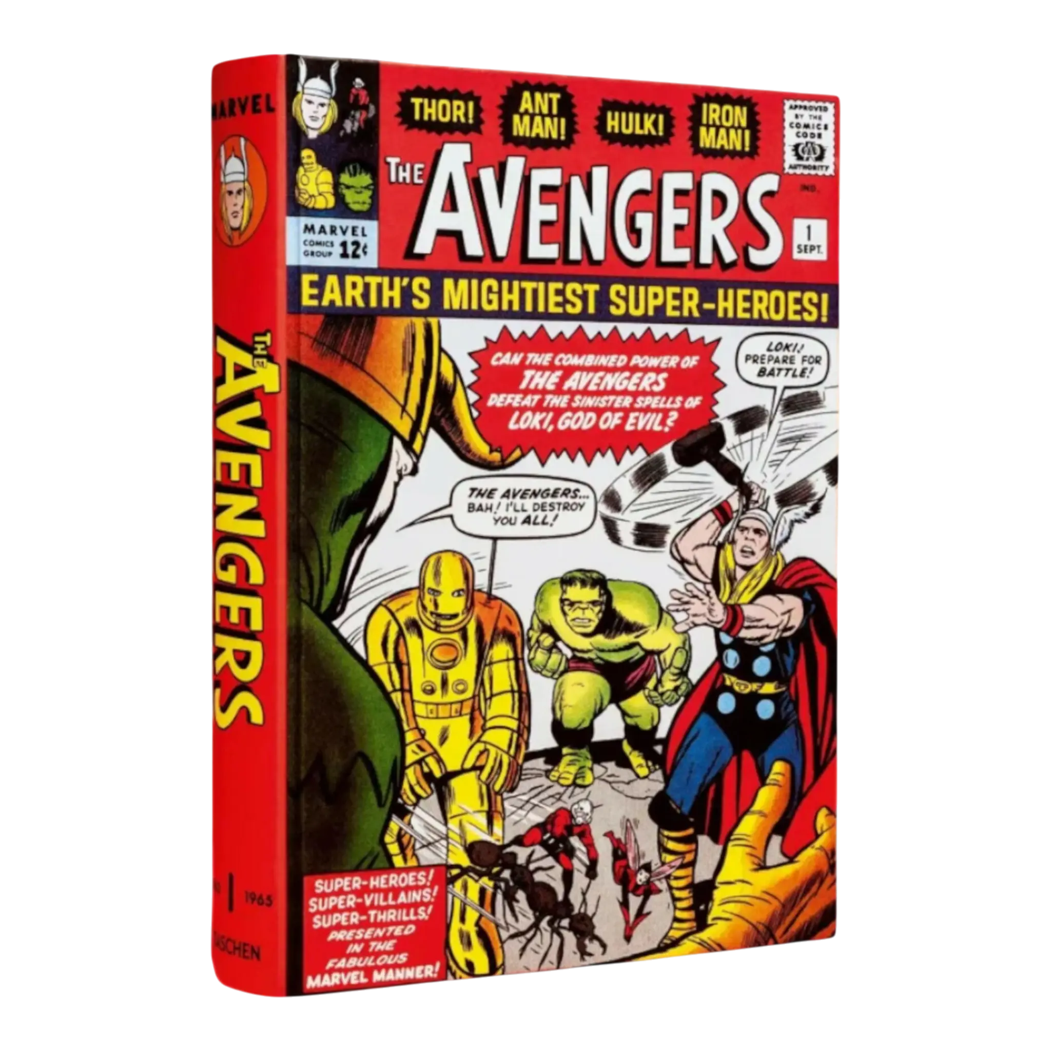 Taschen Books - Marvel Comics Library. Avengers. Vol. 1. 1963–1965 Hard Cover Book Taschen