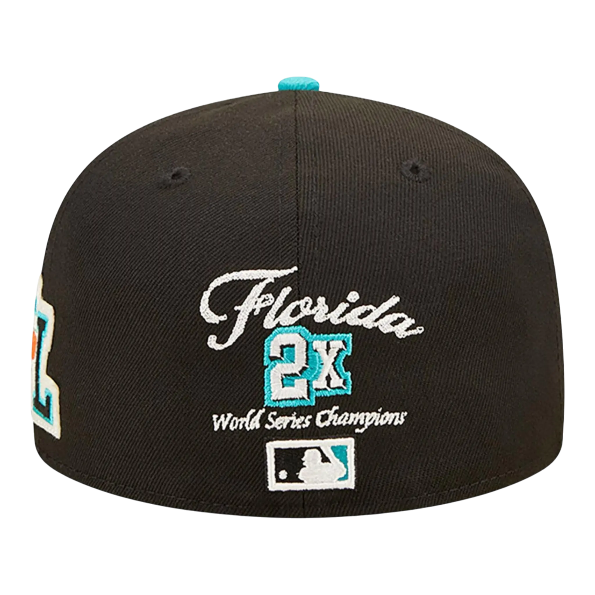 New Era 59Fifty MLB Florida Marlins Letterman Fitted Hat New Era