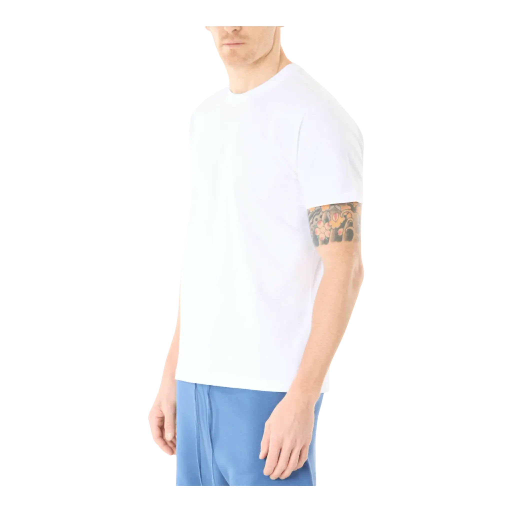 G West Solid Crew Neck Men's T-Shirt G West