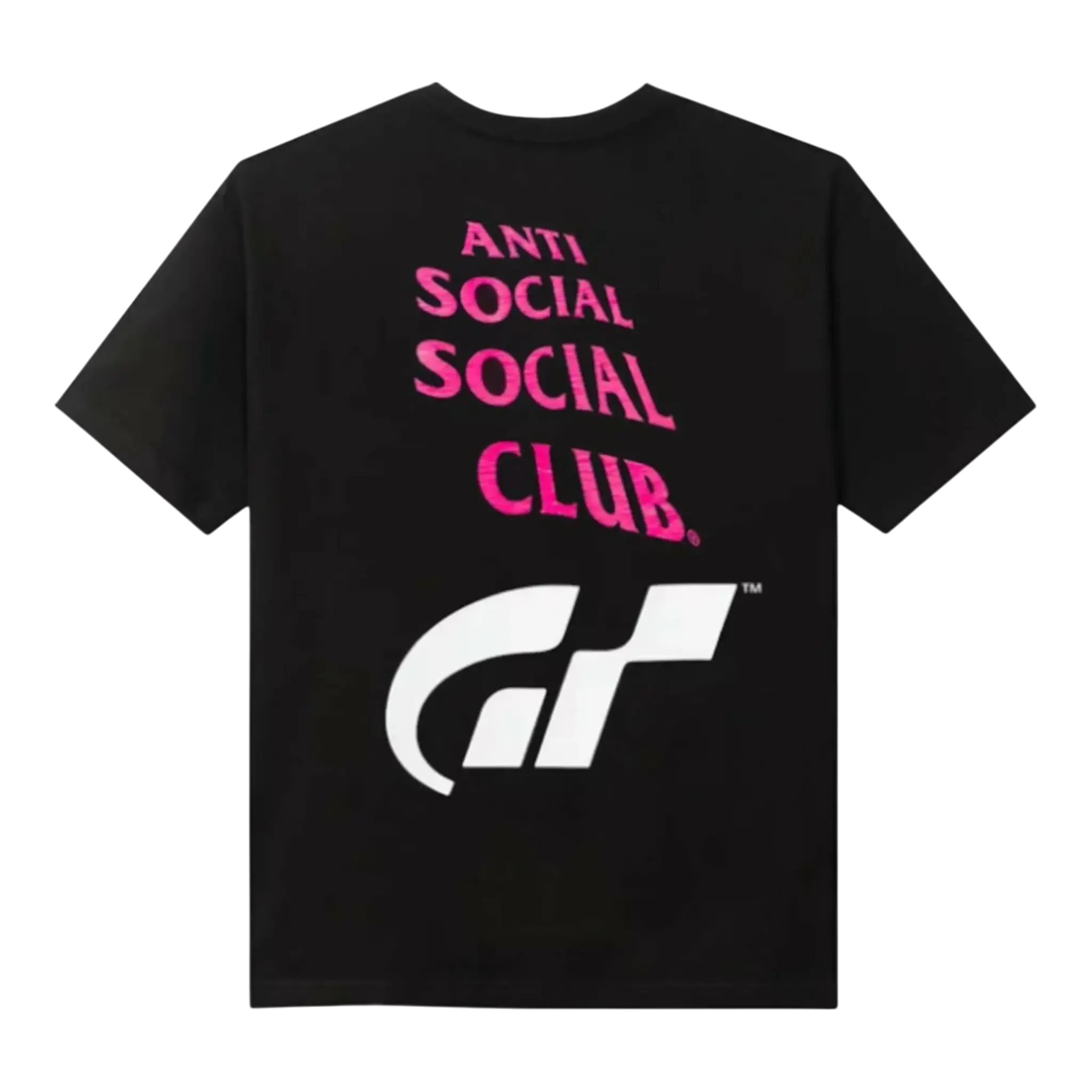 Anti Social Social Club Gran Turismo Logo Men T-Shirt Black Anti Social Social Club