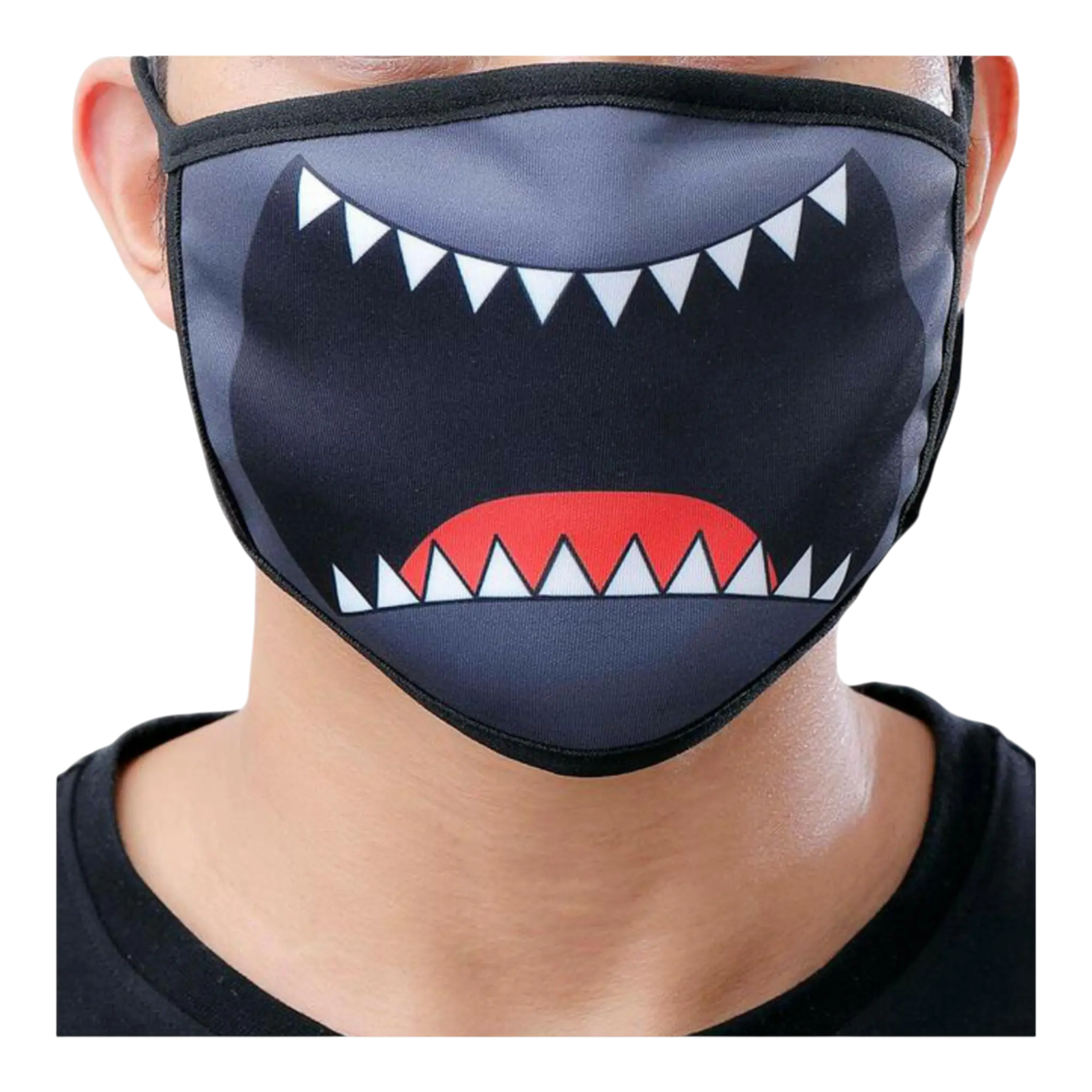 Black Pyramid Smiles Face Mask Black Pyramid