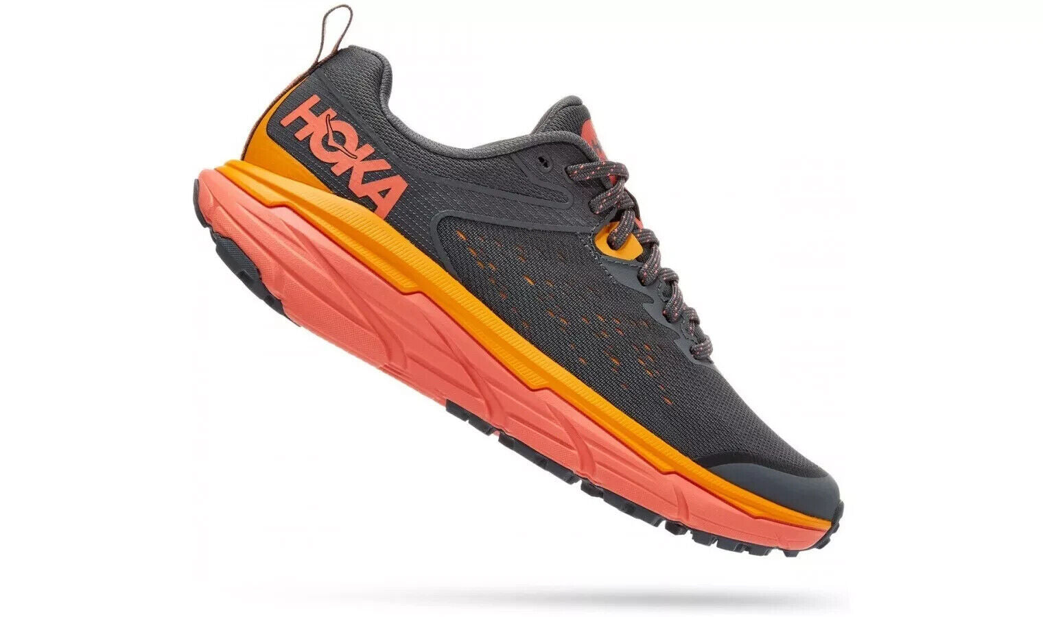 Hoka One One Challenger ATR 6 Women's 11 Gray Low Top Running Shoes