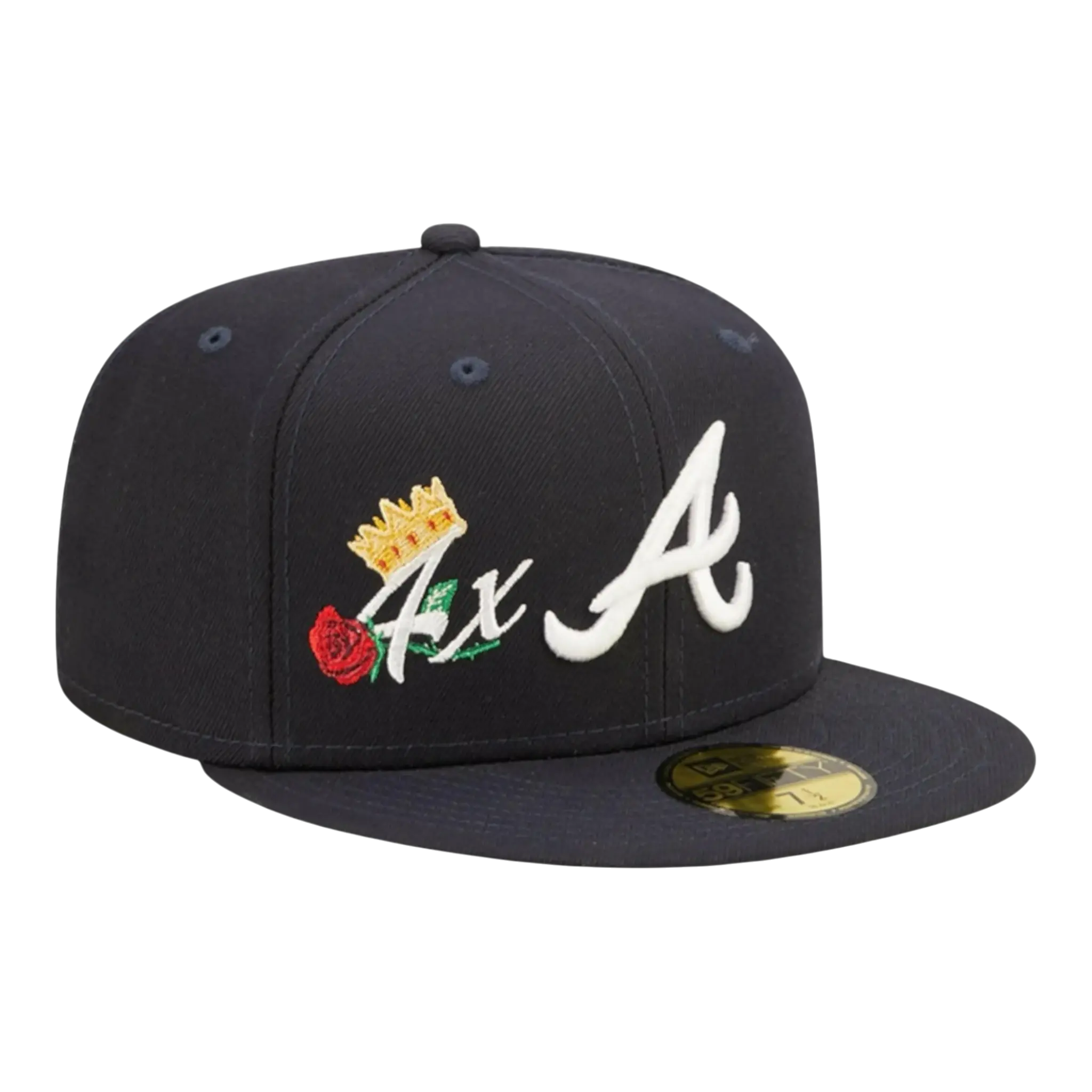 New Era 59Fifty MLB Atlanta Braves Crown Champs WS Fitted Hat New Era