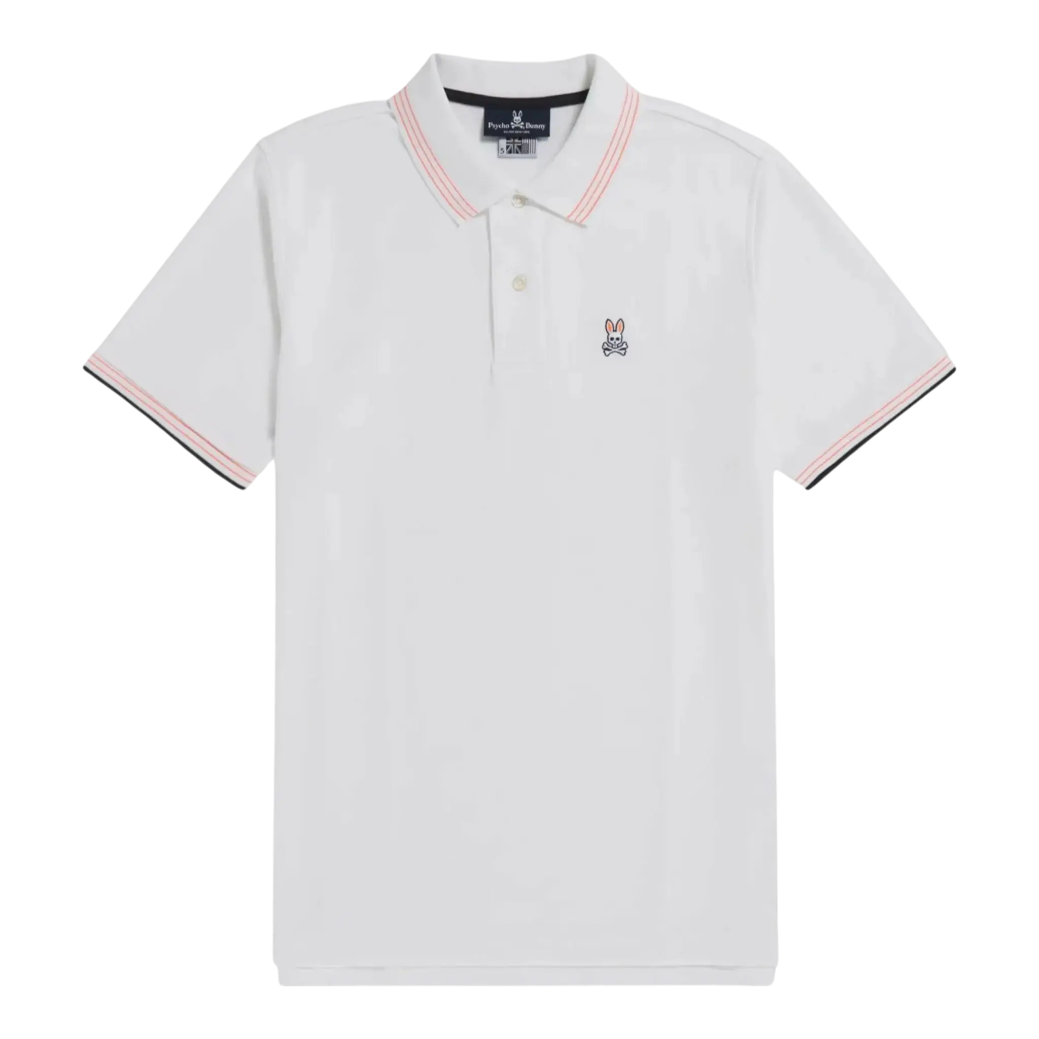 Psycho Bunny Anthony Neon Tipped Polo Men's Shirt Psycho Bunny