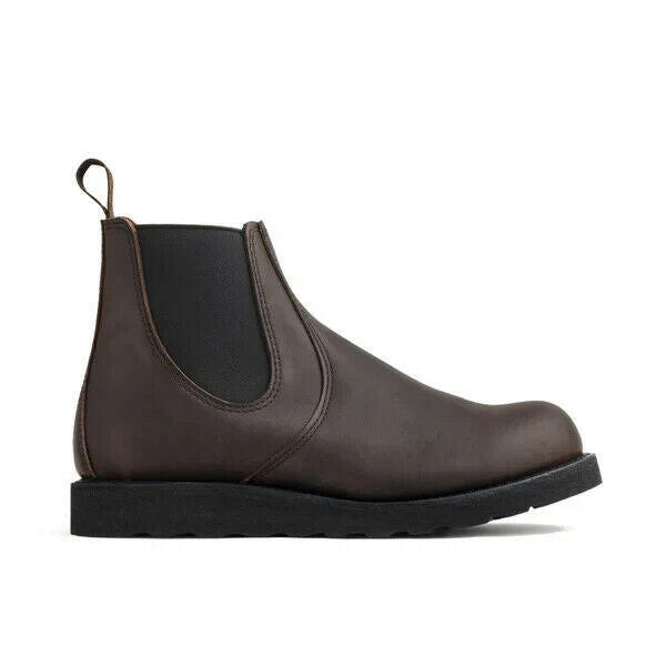 Red Wing Classic 3191 Boots Men's US 8 Dark Brown Leather Pull On Ankle Chelsea.