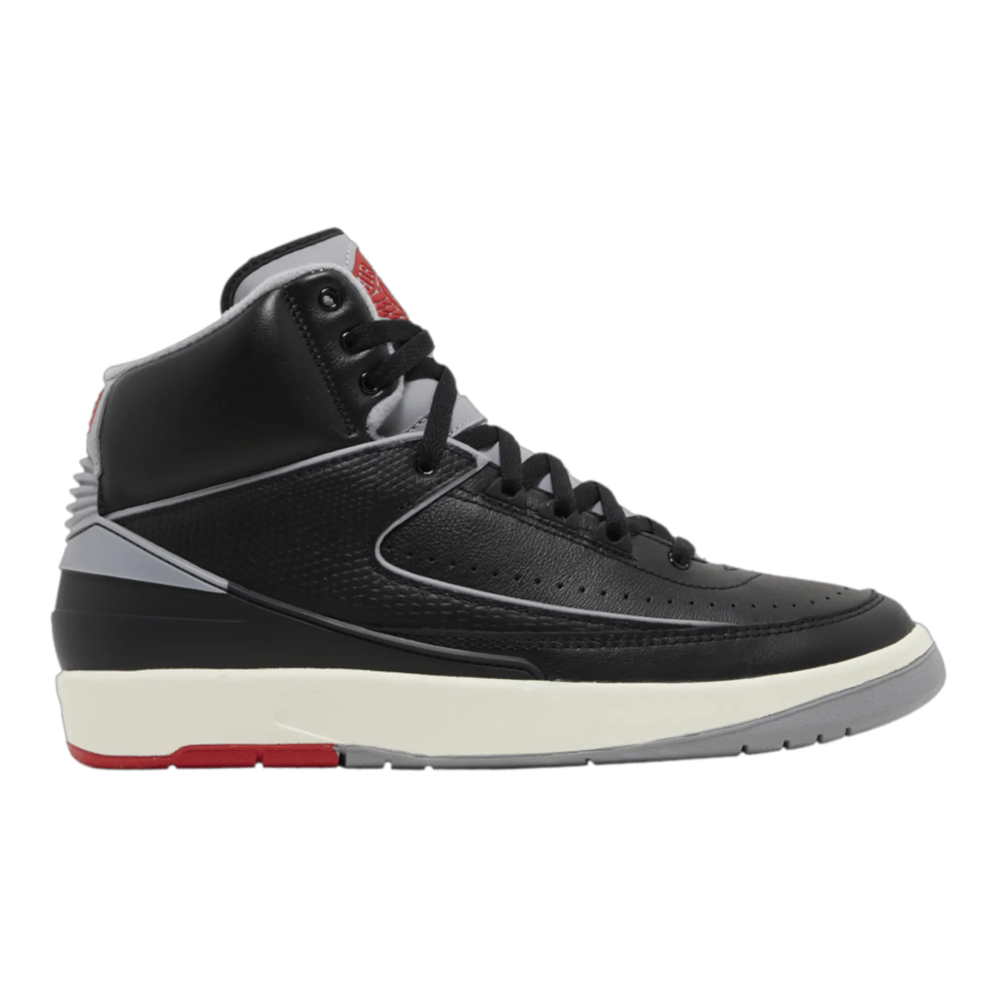 Air Jordan 2 Retro Sneaker Little Kids Black High Top Casual Shoes Jordan