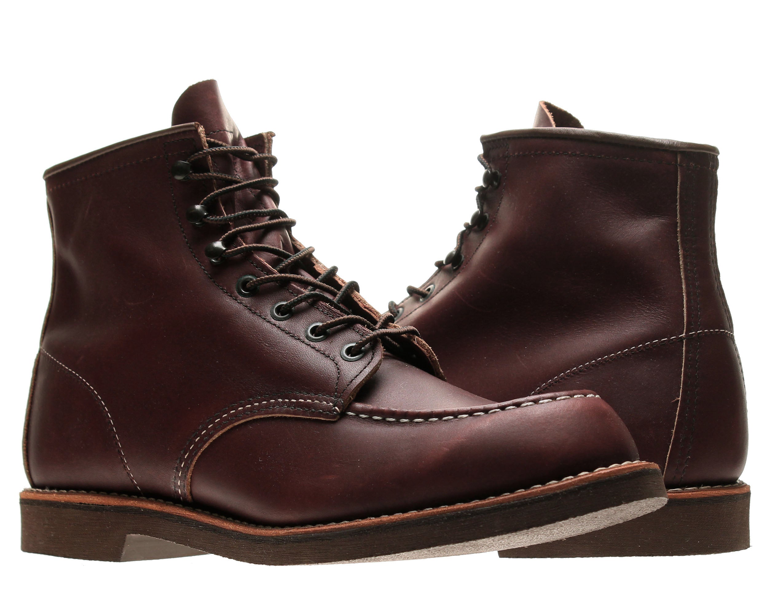 Red Wing Heritage  6 Inch Moc Toe Oxblood Men's Boots – NYCMode