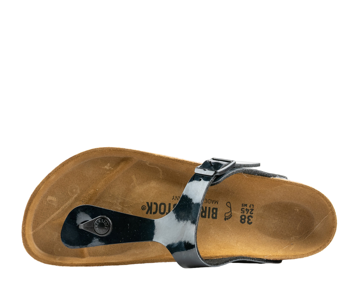 Birkenstock Gizeh Birko-Flor Patent Unisex Sandals