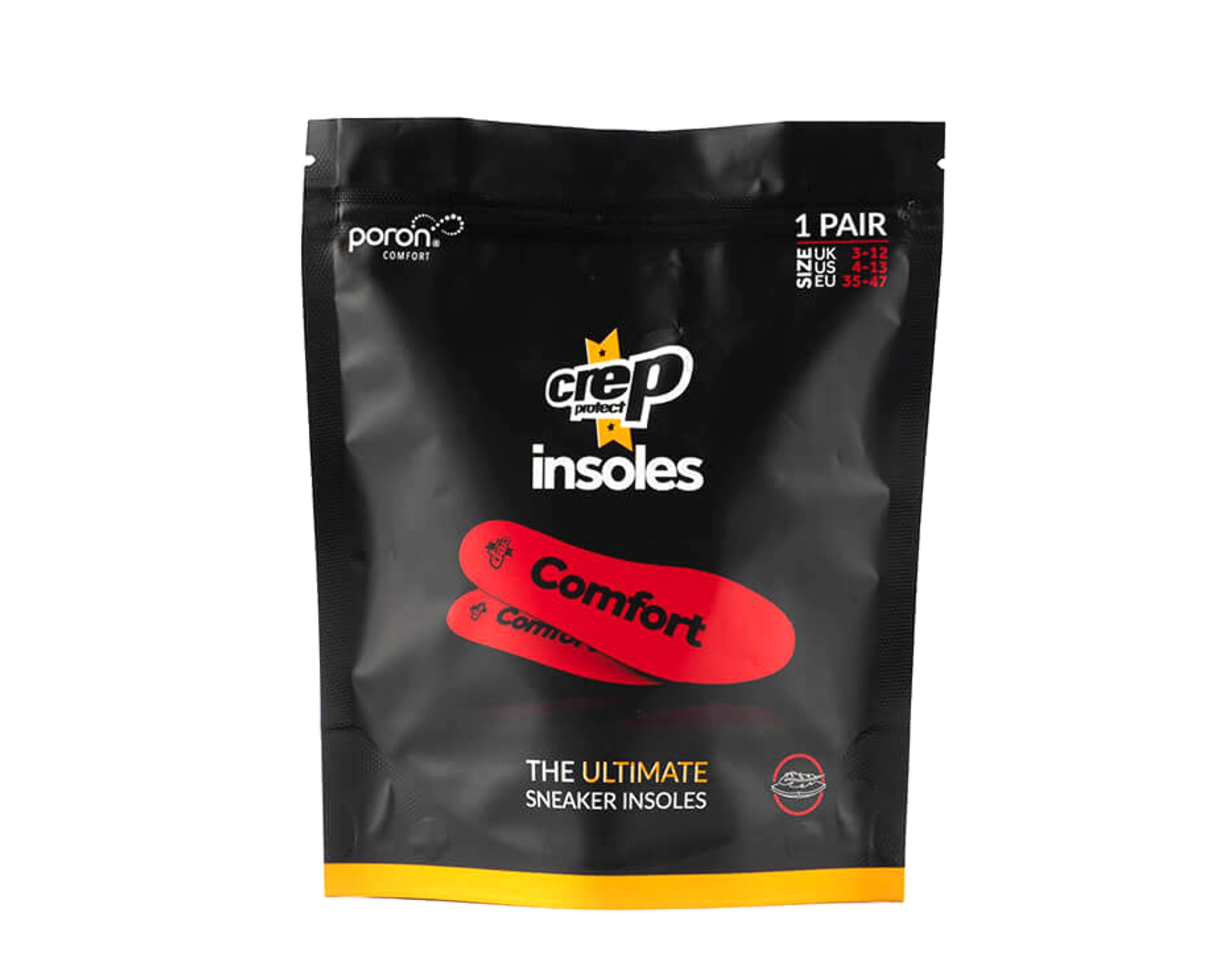 Crep Protect Comfort Insoles - 1 Pair Pack - Cut To Size - 1040