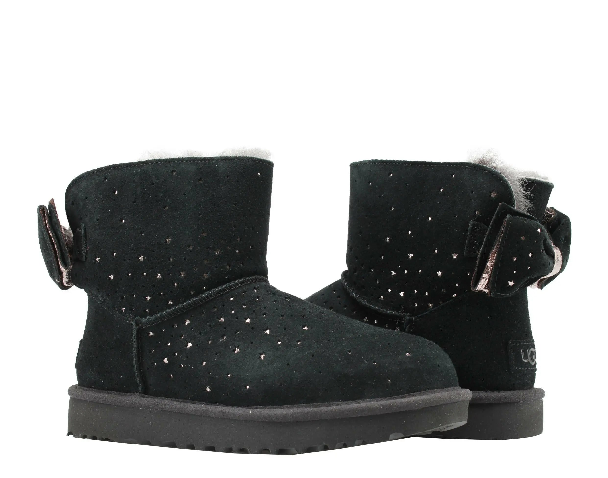 UGG Australia Classic Mini Stargirl Bow Women's Boots.