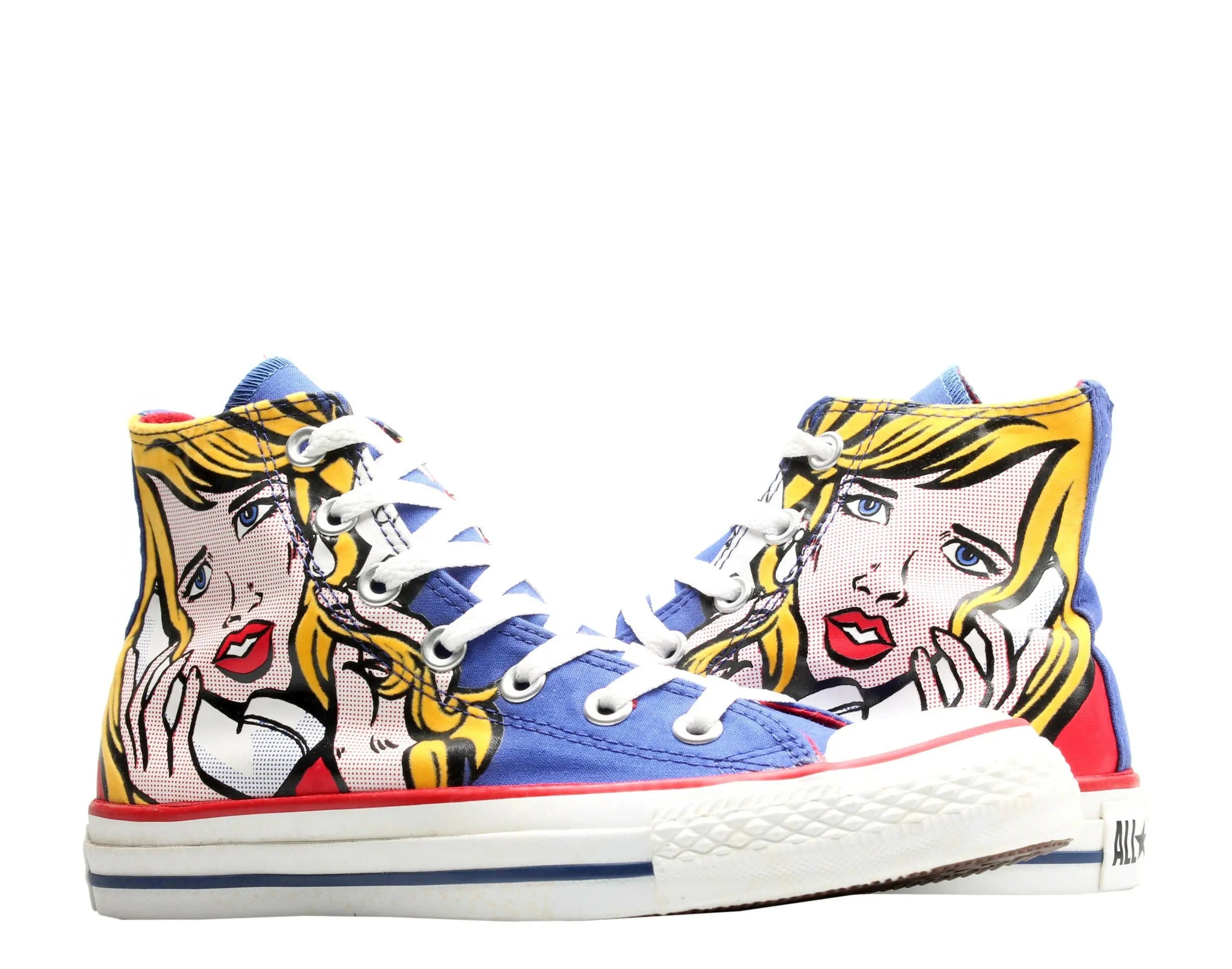 Converse Chuck Taylor All Star Pop-Art Print Hi Sneakers.