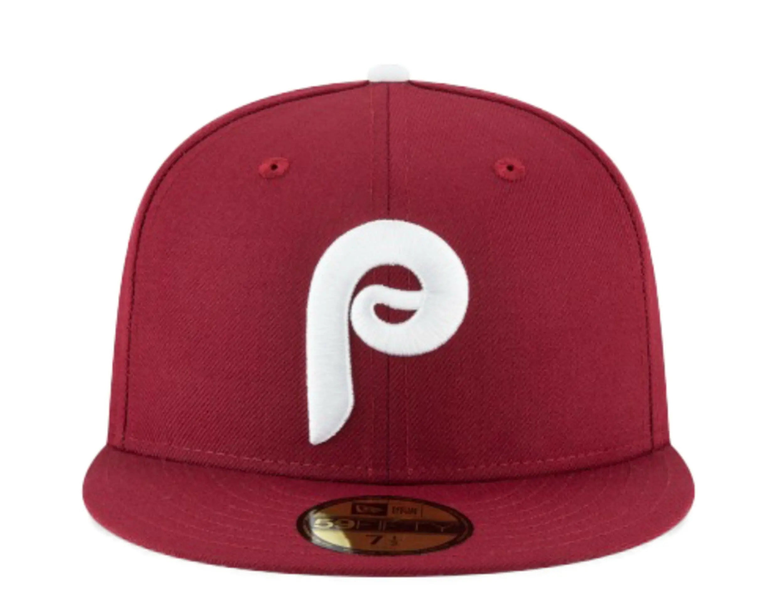 New Era 59Fifty MLB Philadelphia Phillies 1970 Cooperstown Fitted Hat.