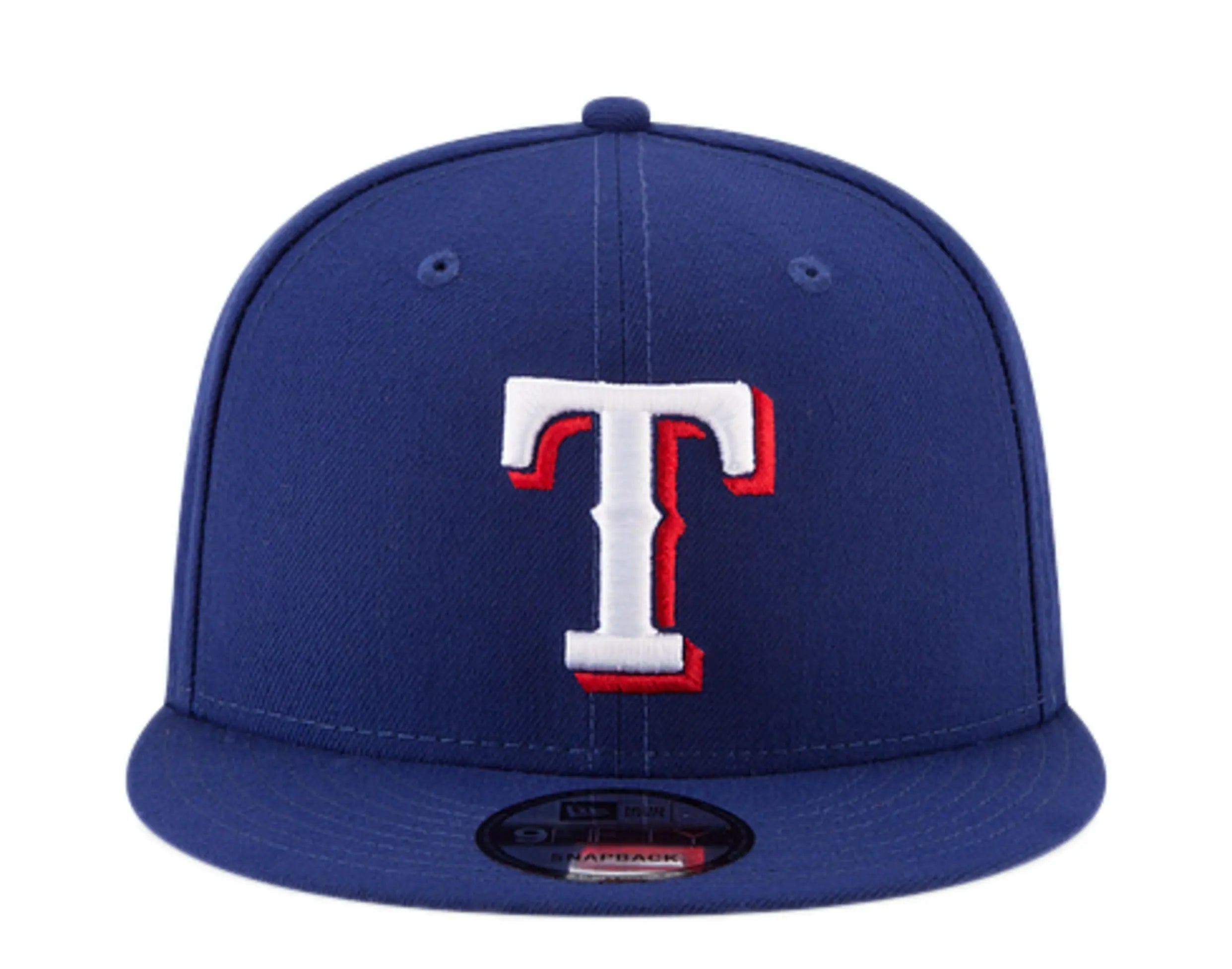 New Era 9Fifty MLB Texas Rangers Basic Snapback Hat.
