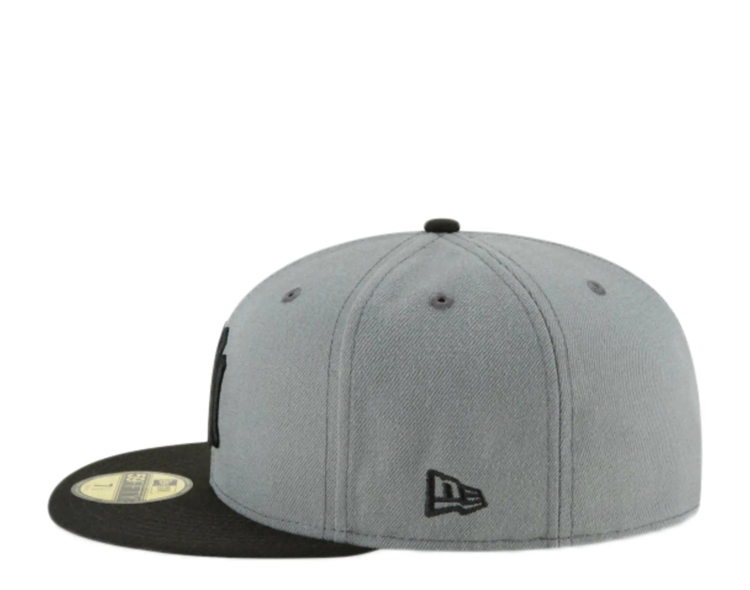 New Era 59Fifty MLB New York Yankees Storm Gray Basic Fitted Hat.