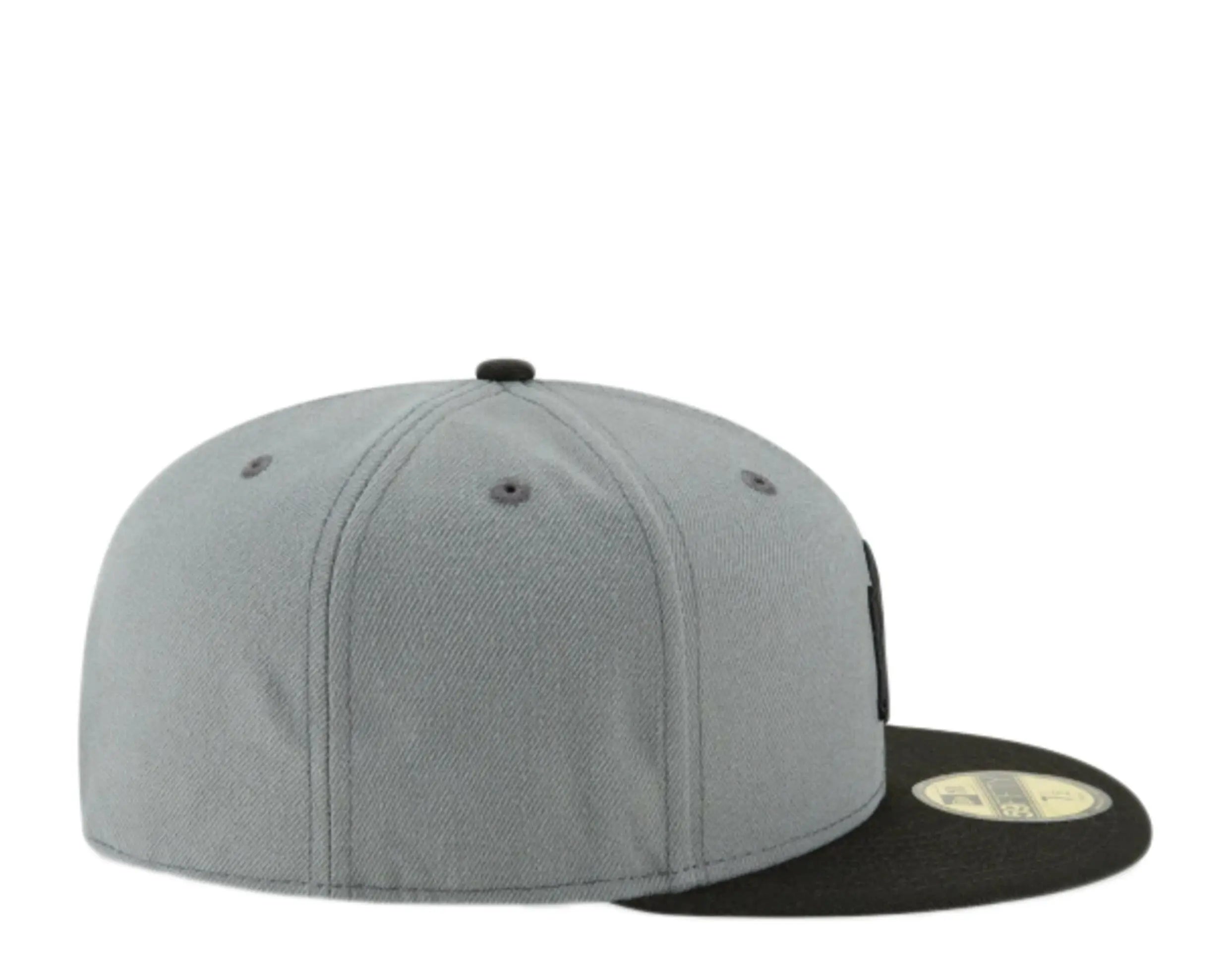 New Era 59Fifty MLB New York Yankees Storm Gray Basic Fitted Hat.