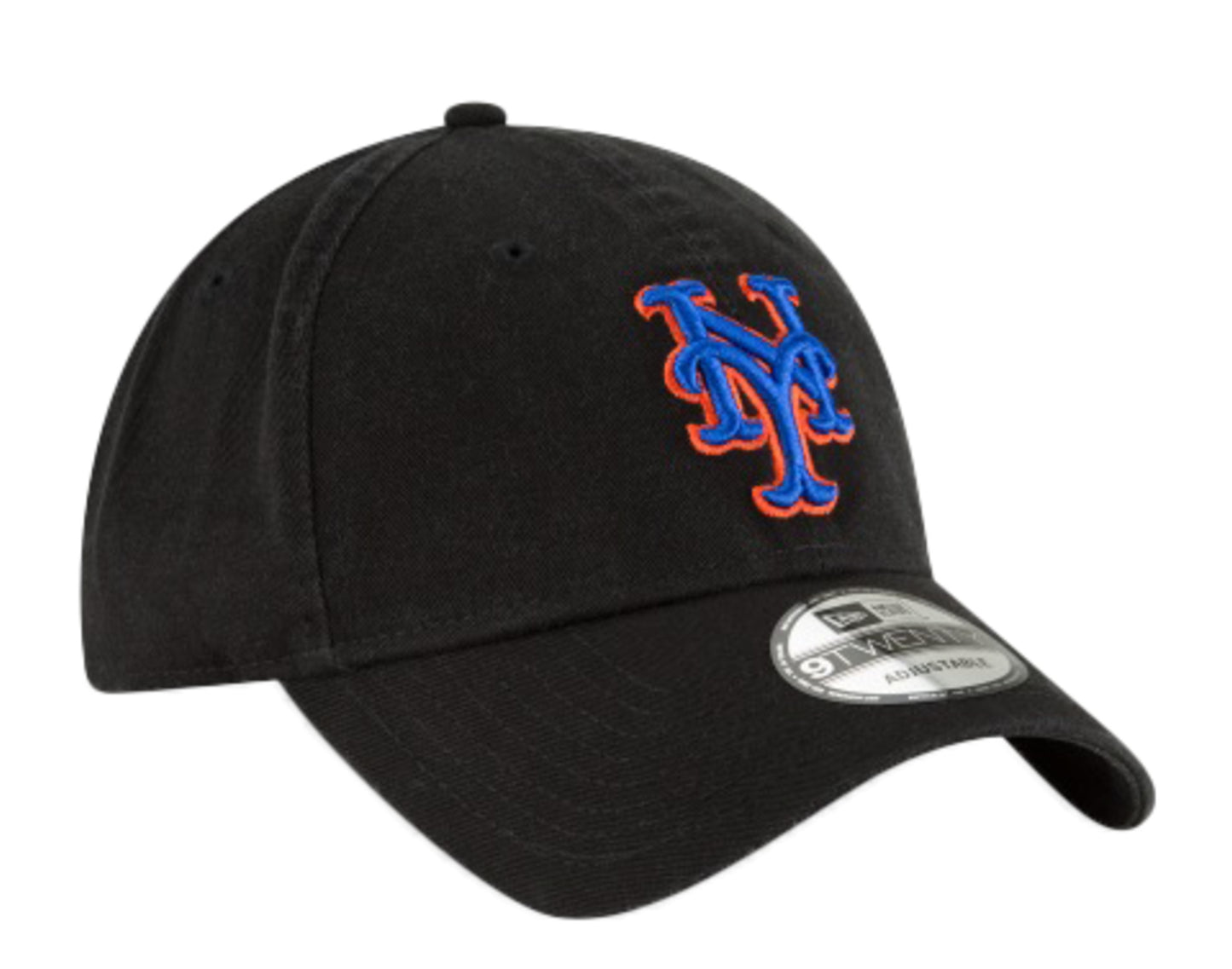 New Era 9Twenty New York Mets Black Core Classic Adjustable Dad Hat
