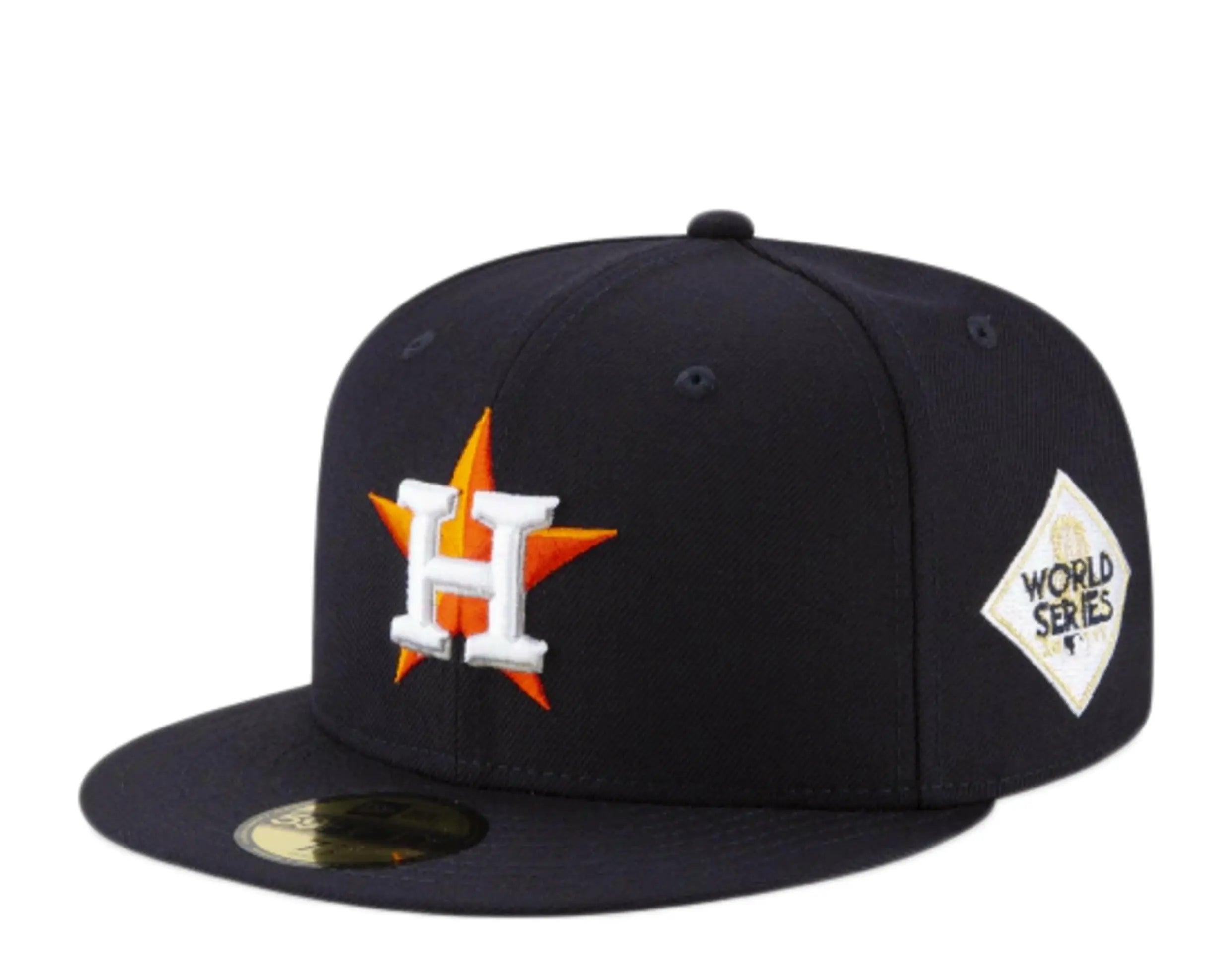 New Era 59Fifty MLB Houston Astros 2017 World Series Fitted Hat.