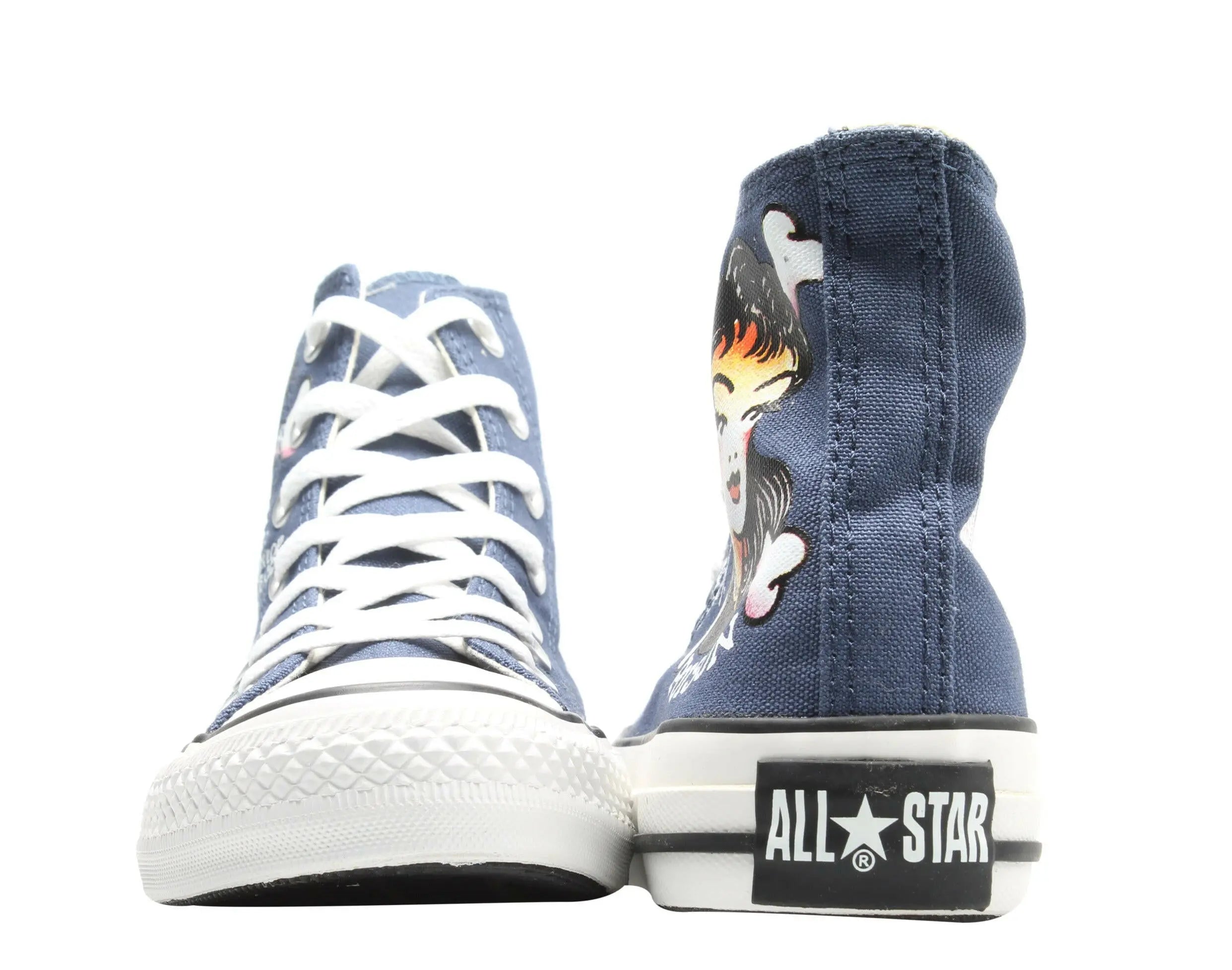 Converse Chuck Taylor All Star Sailor Jerry Poison Girl Hi Sneakers.