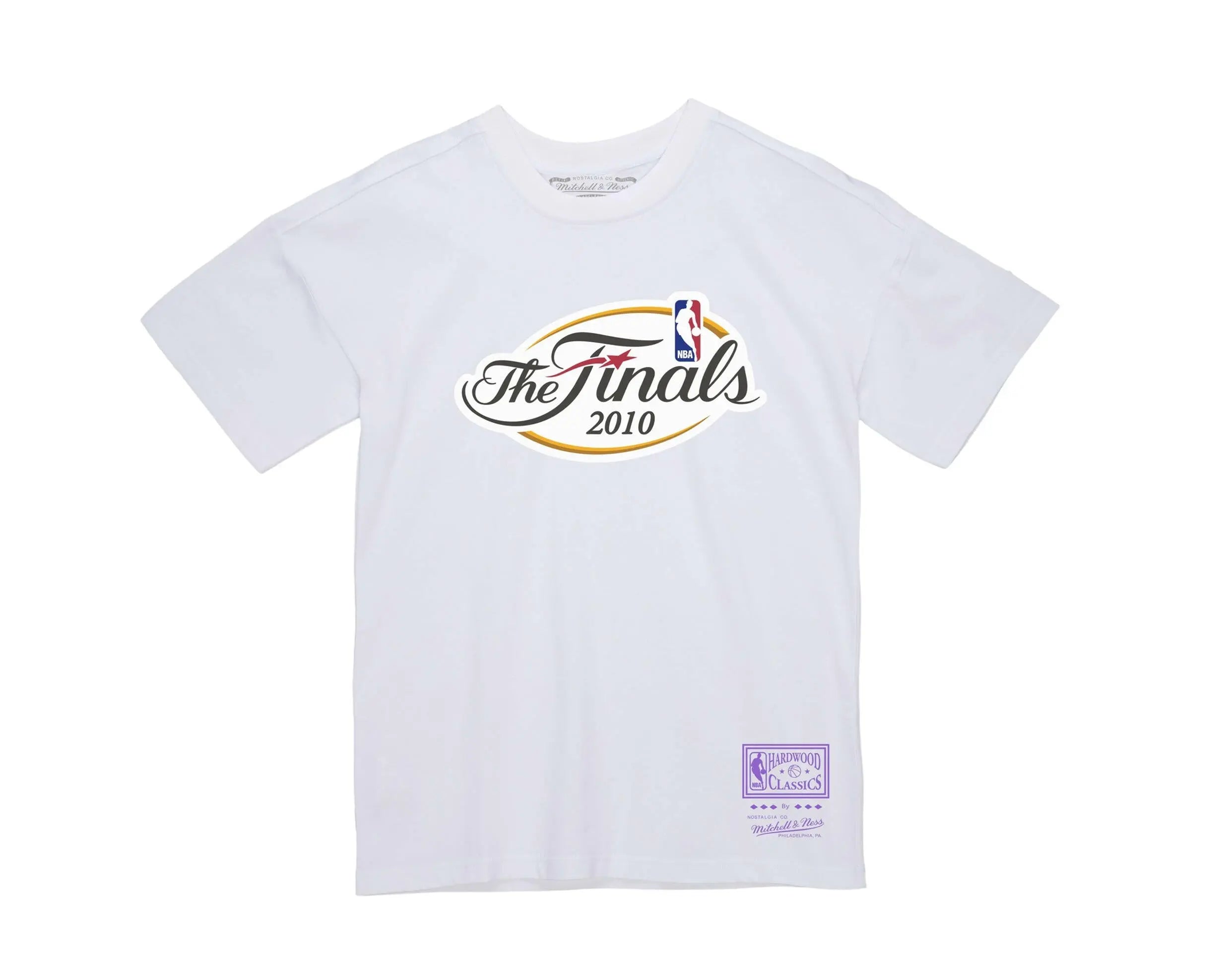 Mitchell & Ness NBA Los Angeles Lakers QS 2010 Finals Men's T-Shirt.