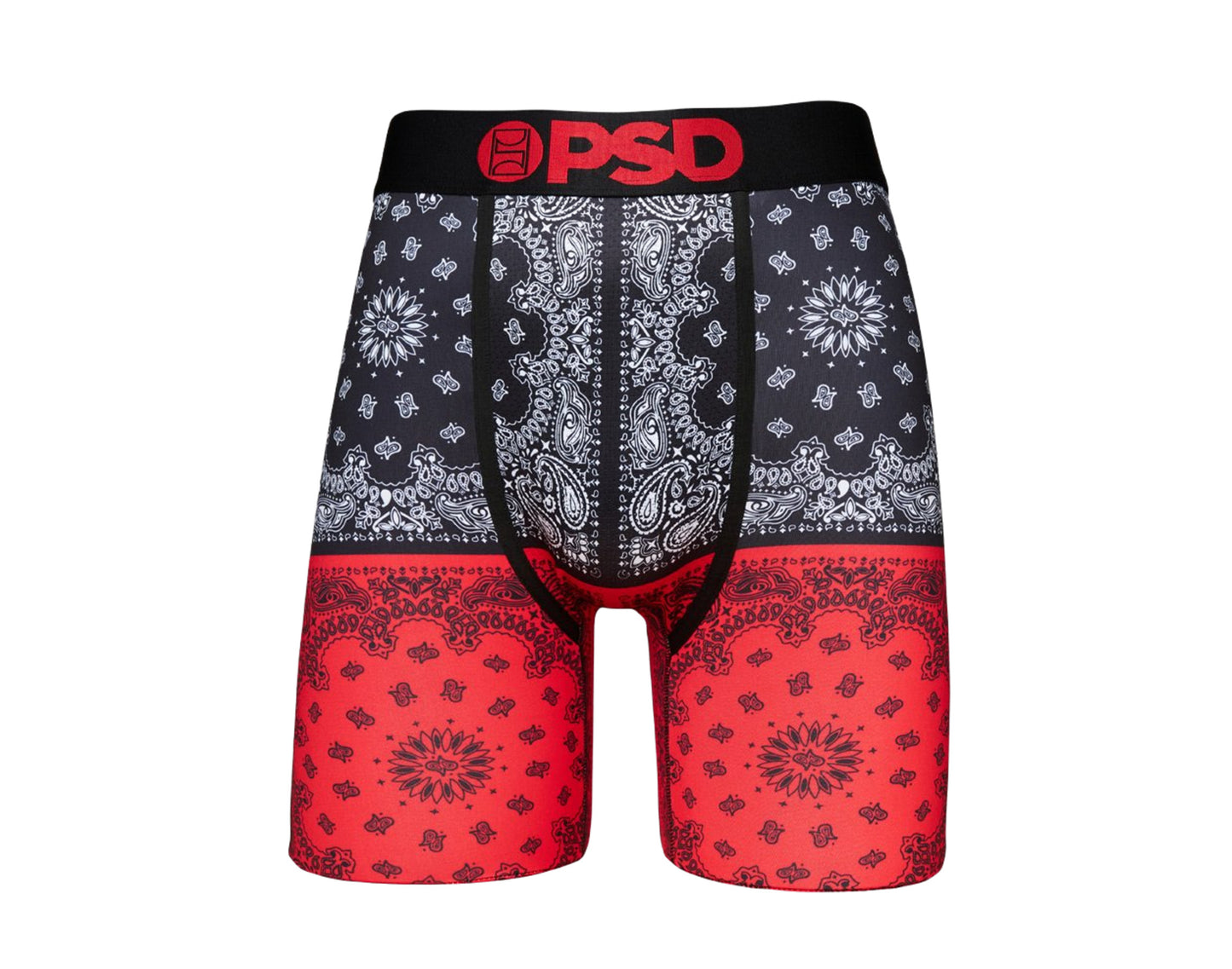 PSD Bandana Split Boxer Briefs Men's Underwear