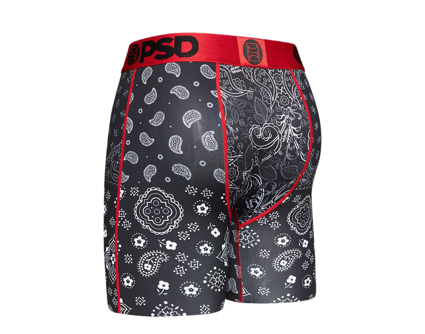 PSD Black Hype Bandana Boxer Briefs Men's Underwear