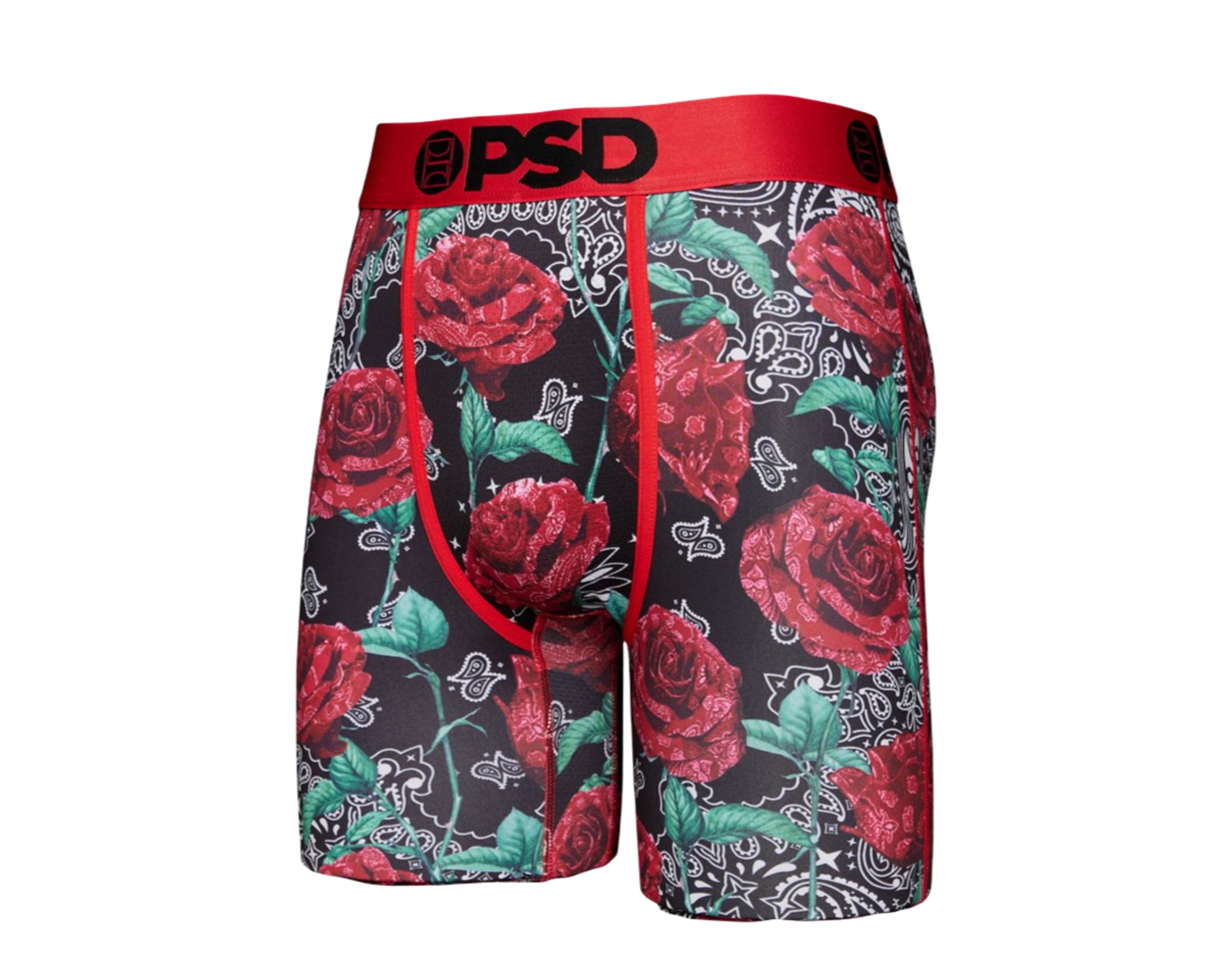 PSD Bandana Roses Boxer Briefs Men's Underwear